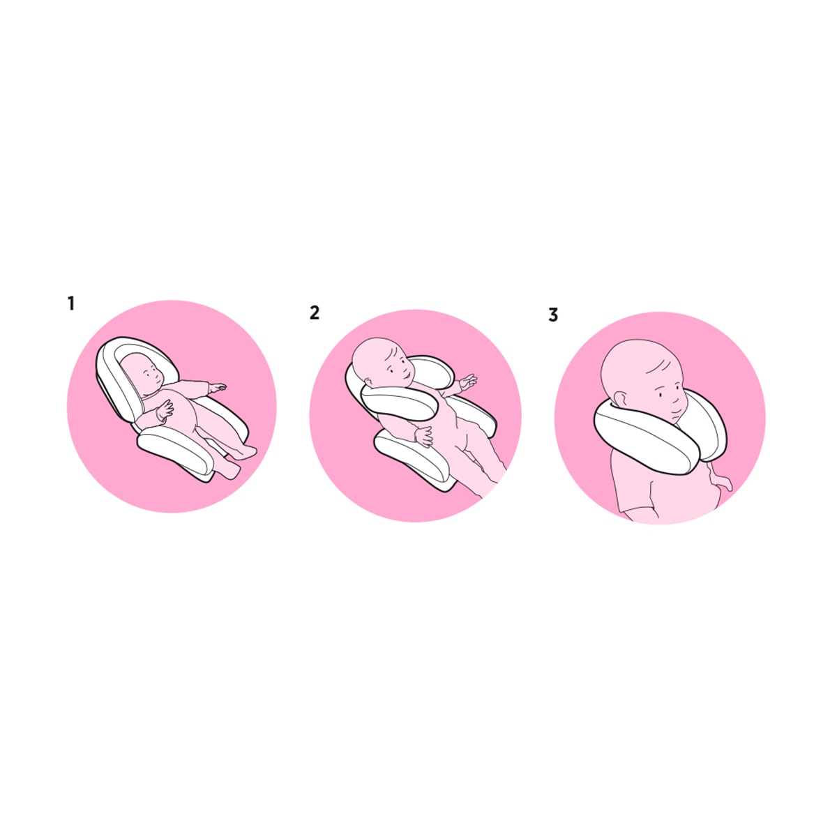 Colchoneta para silla infantil babypack Marrón-3