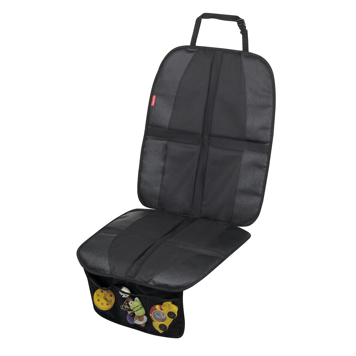 Protector asiento antideslizante babypack Negro-2