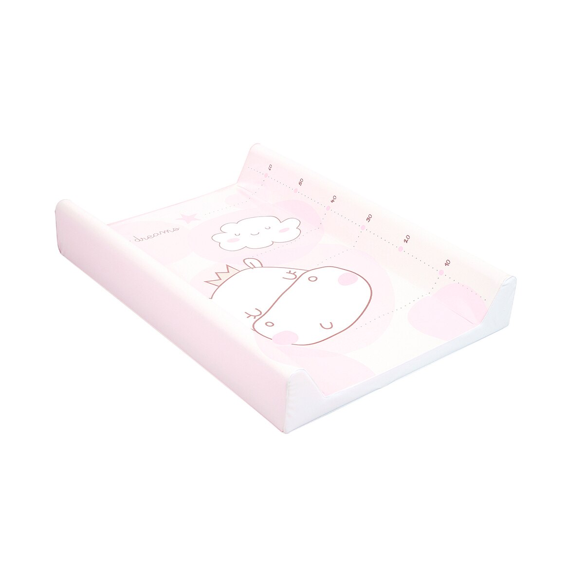 Cambiador vestidor Duro Kikaboo Hippo Rosa-2