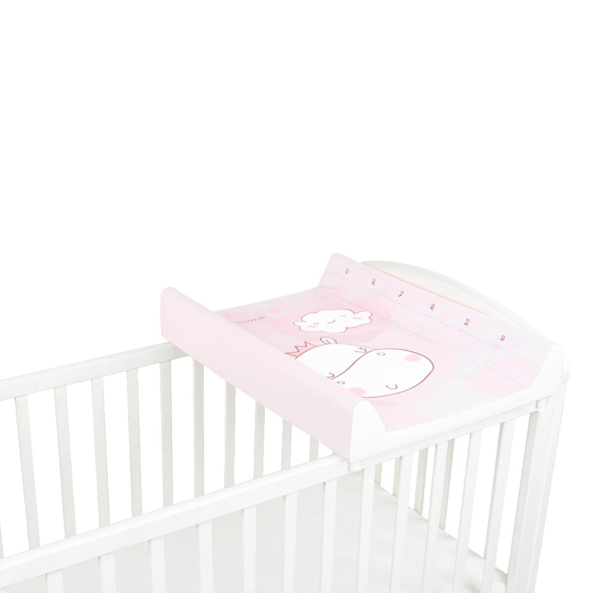 Cambiador vestidor Duro Kikaboo Hippo Rosa-4