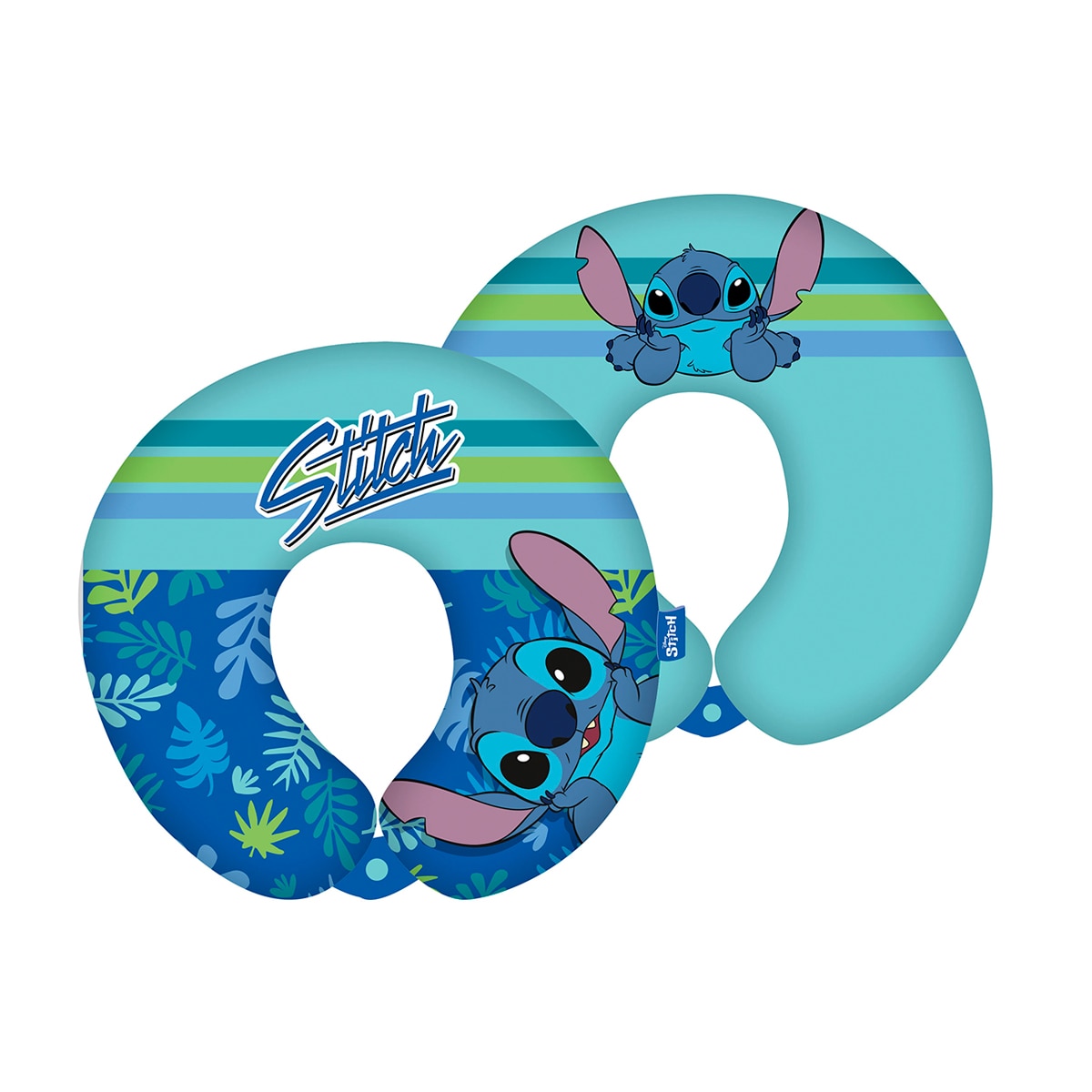 Cojín de viaje Stitch Azul-1