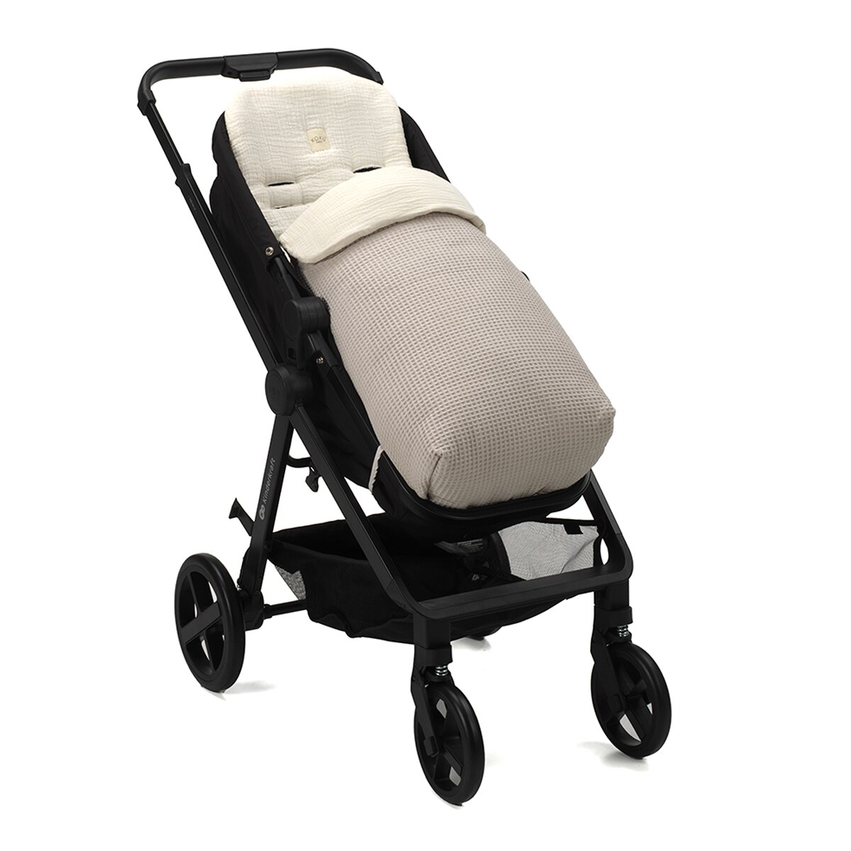 Imagen 0 de Saco para silla de paseo waffle Topo