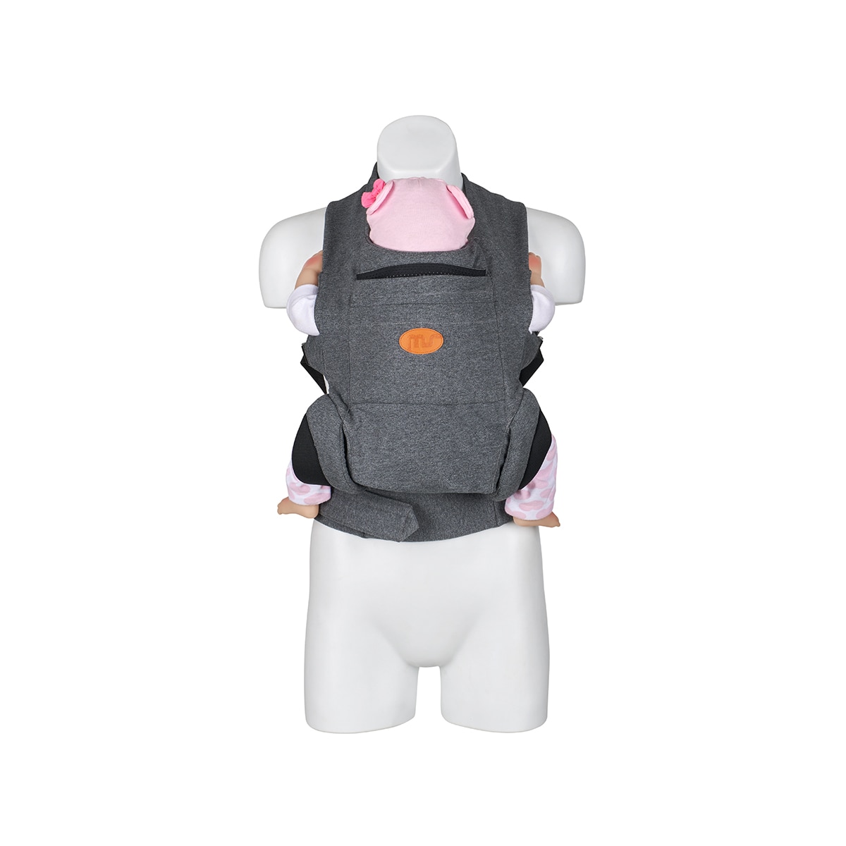 Mochila portabebe Kowari Gris-1