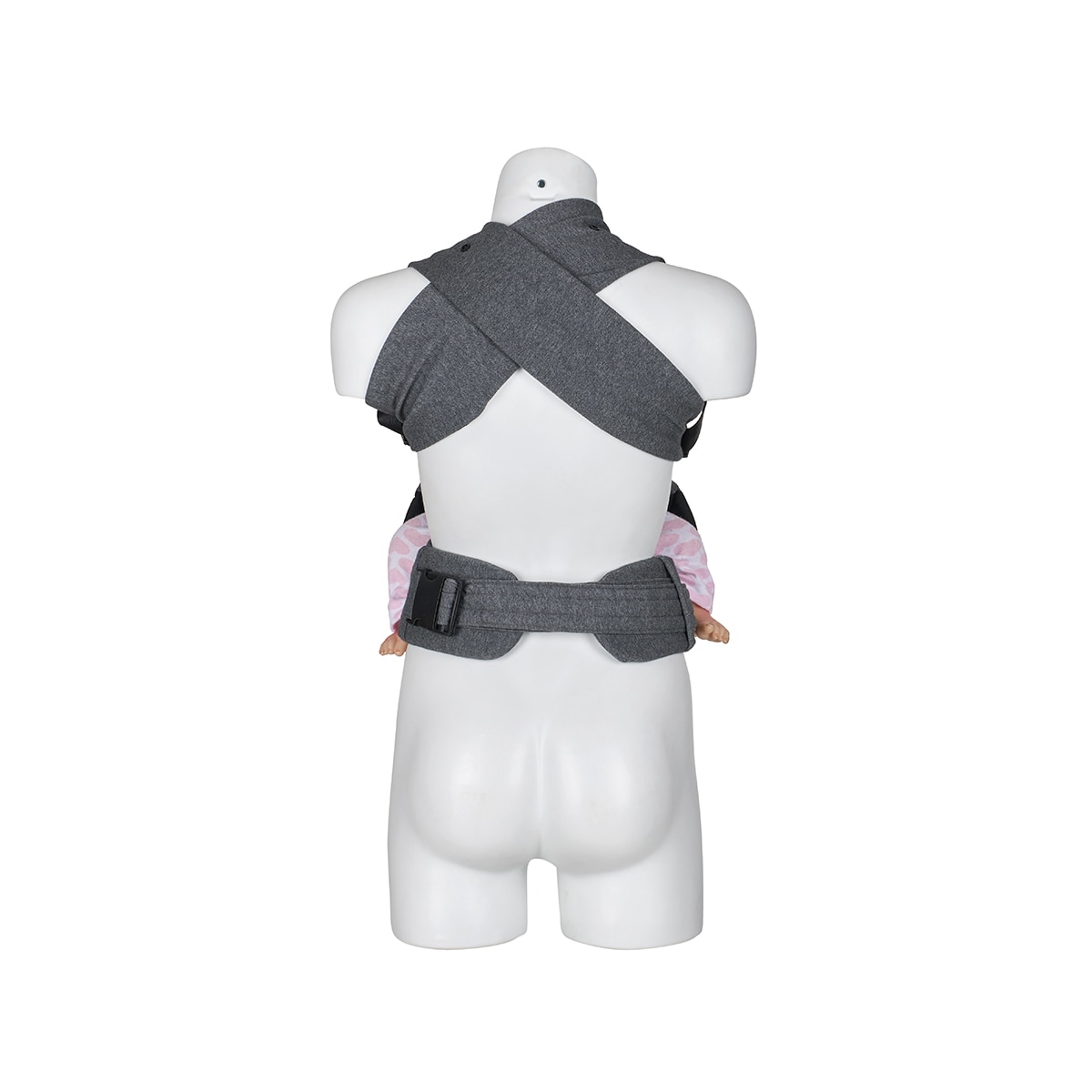 Mochila portabebe Kowari Gris-4