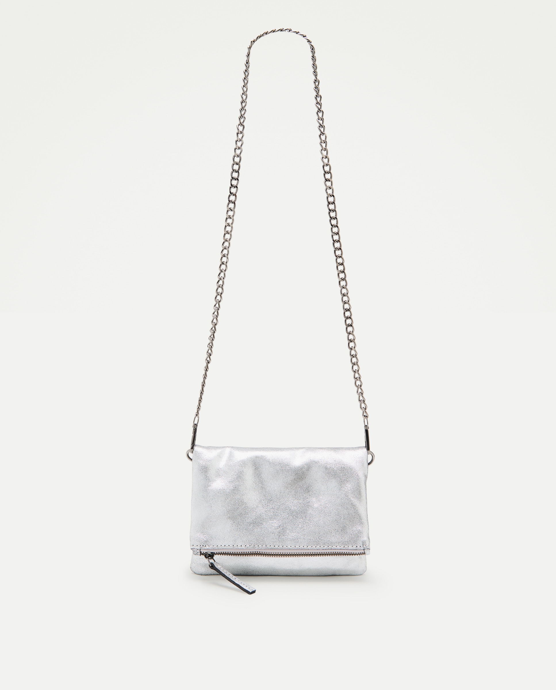 Bolso plateado con cadeneta - Coconut El Corte Inglés - Plata vieja Plata vieja-1