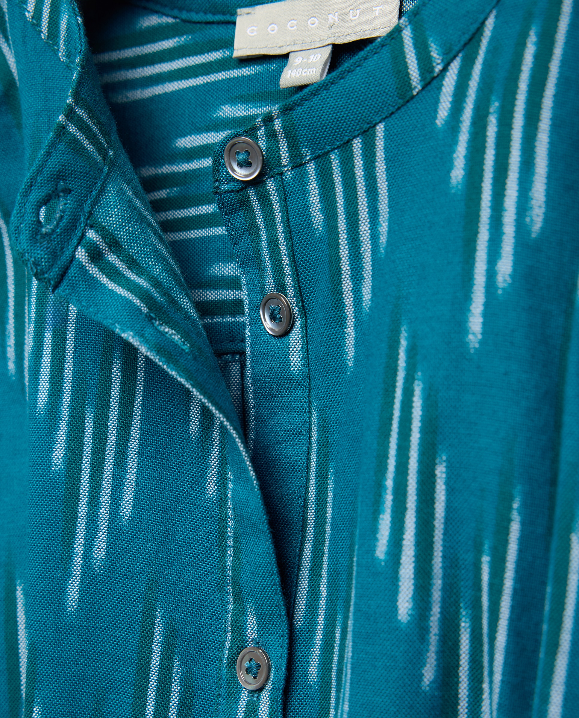 Blusa de Manga Curta com Estampado de Fantasia Coconut El Corte Inglés Azul-6