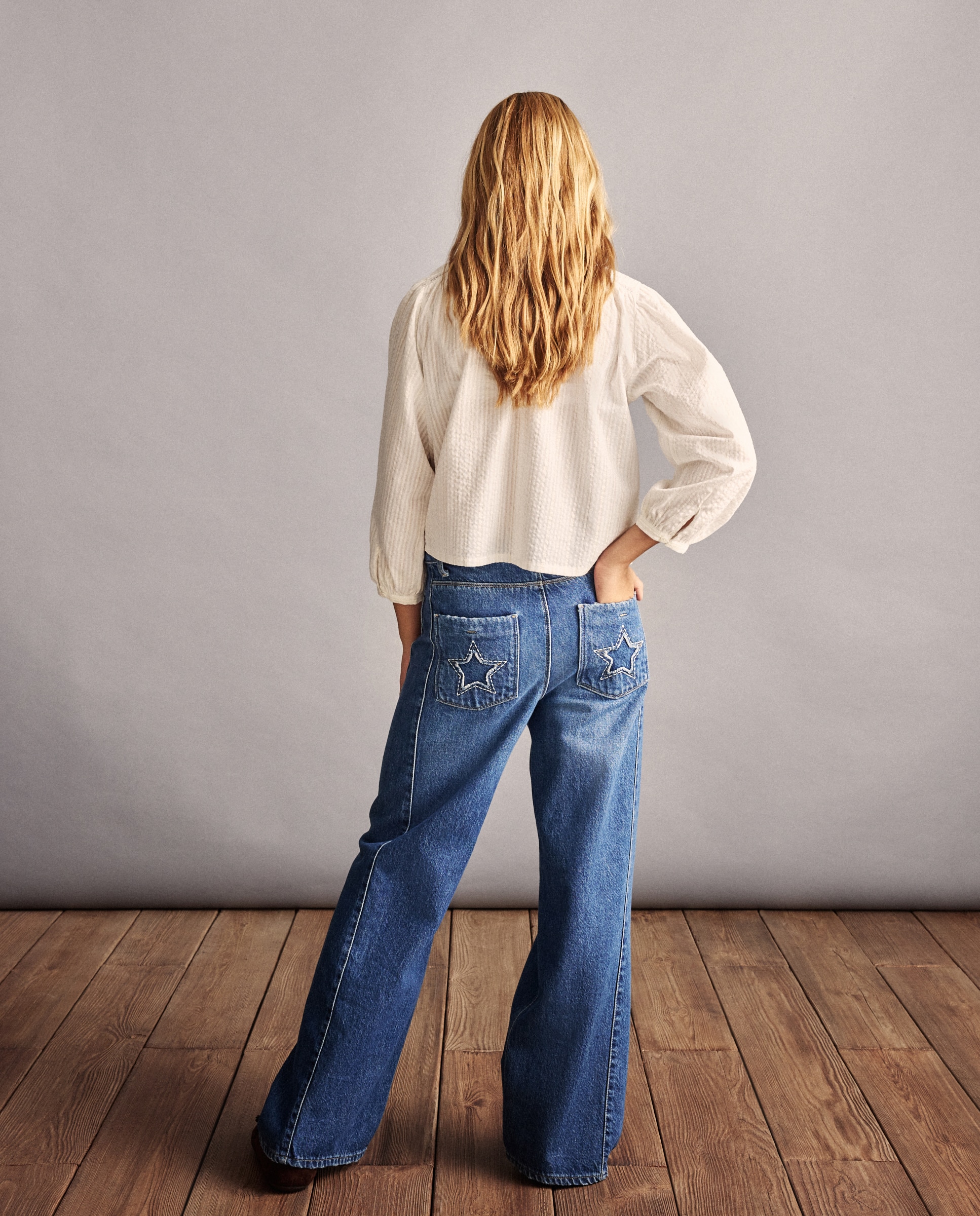 Blusa 3/4 de Fio Metalizado Romântica com Renda Coconut El Corte Inglés Branco-marfim-4
