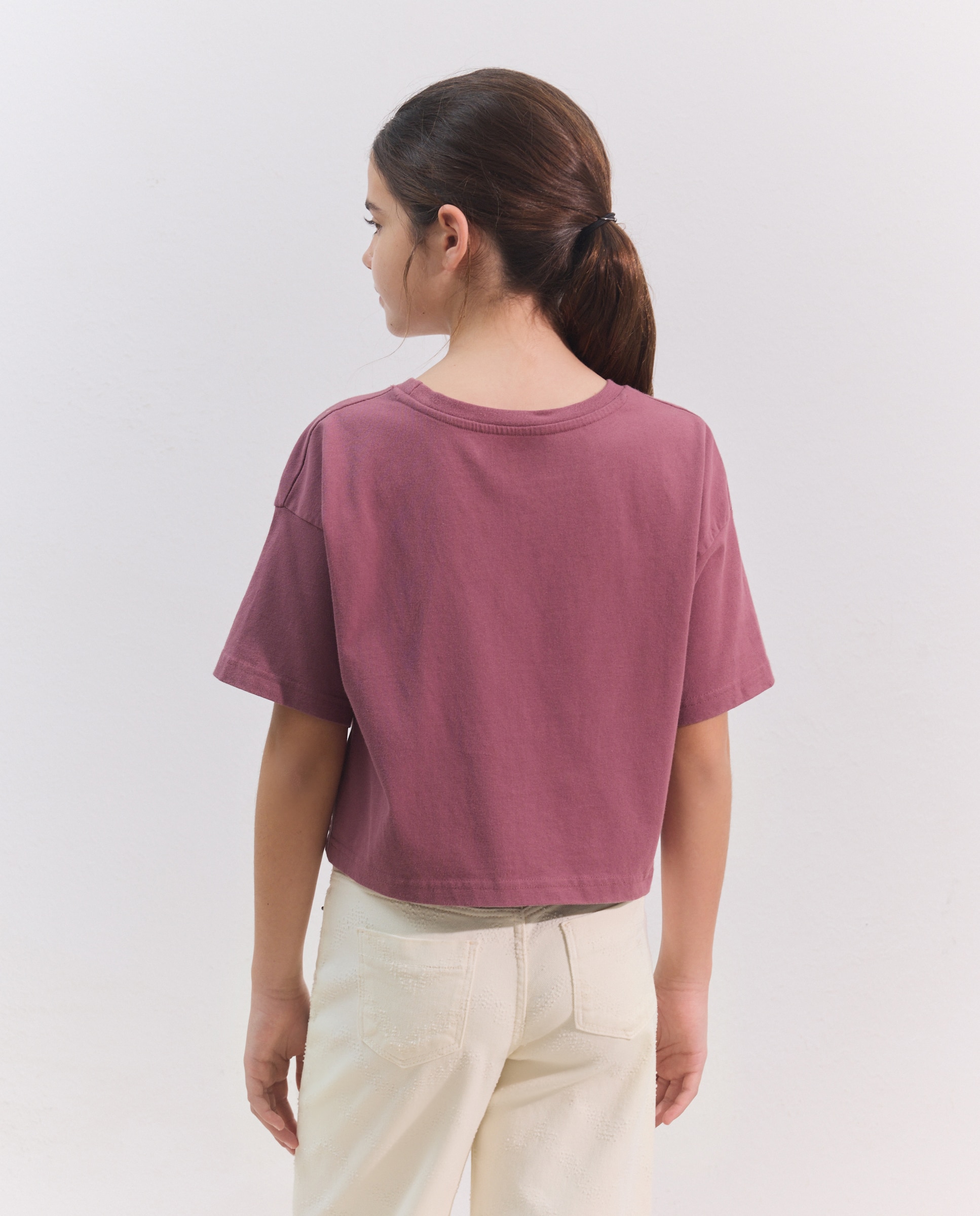 T-shirt Cropped sem Mangas e com Fantasia Coconut El Corte Inglés Buganvília-3