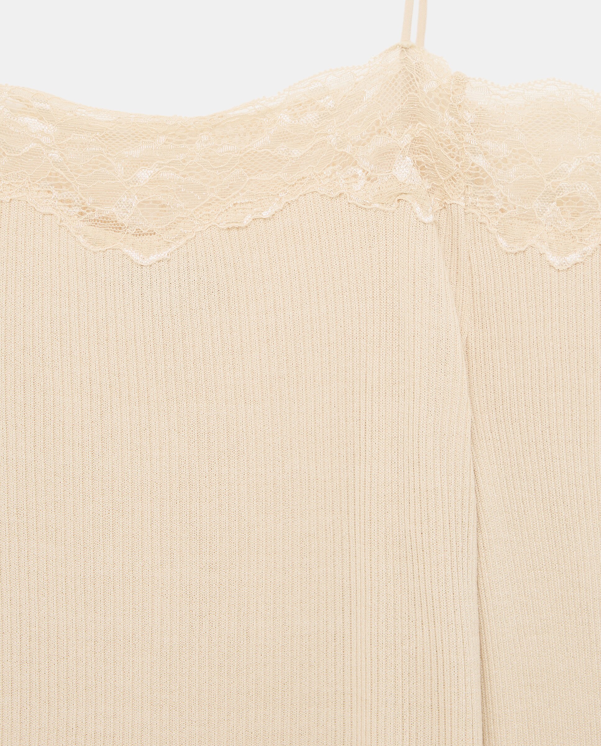 Camiseta de niña básica hombro destapado - Coconut El Corte Inglés - Blanco roto Blanco roto-5