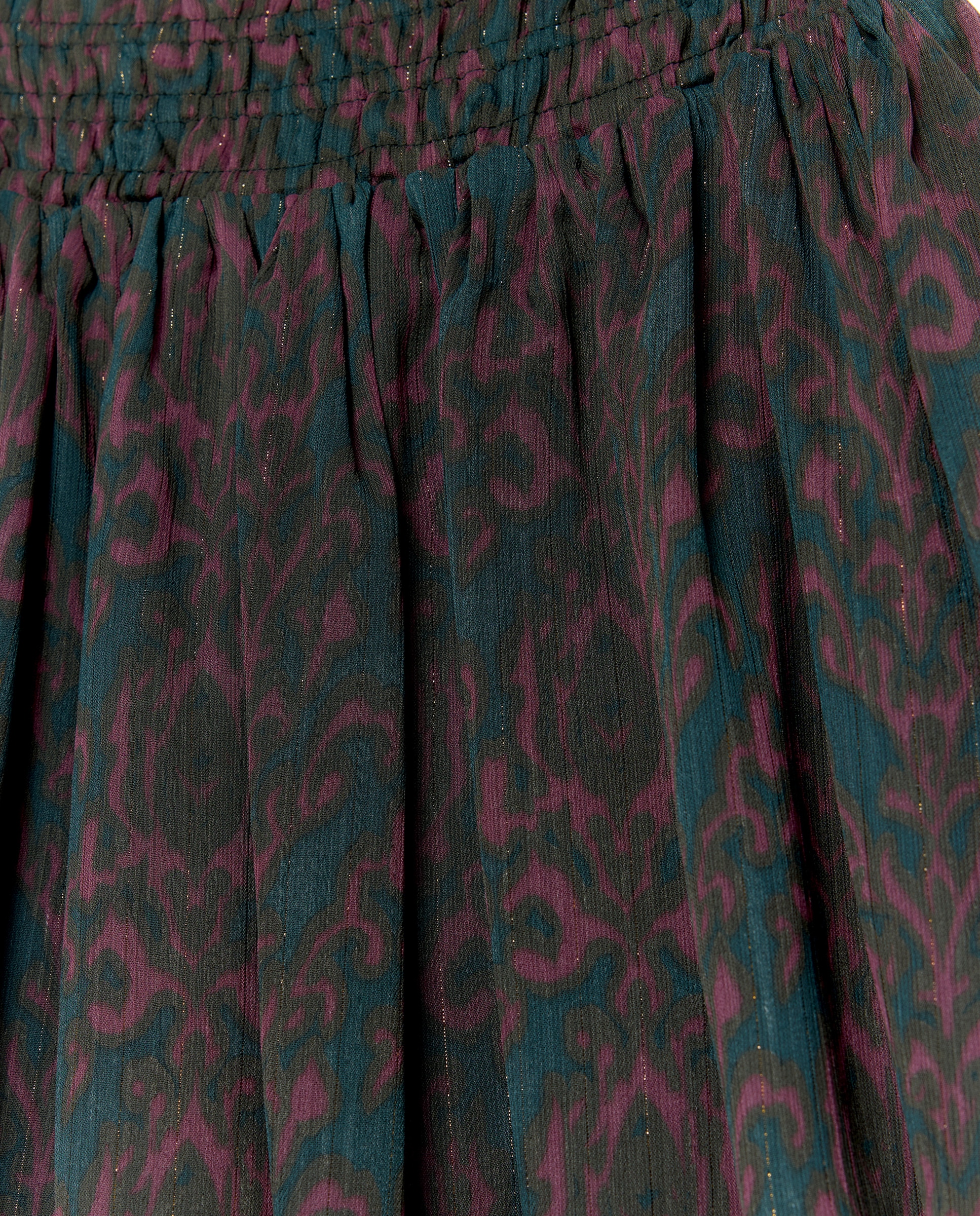 Saia com Estampado Verde-5