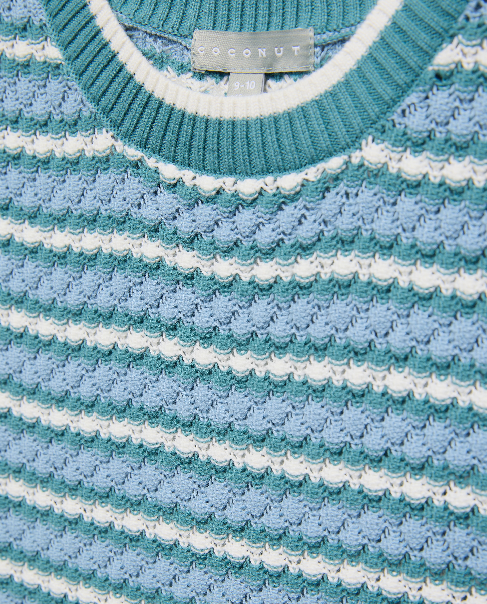 Vestido Comprido de Malha Bicolor sem Mangas Verde-6