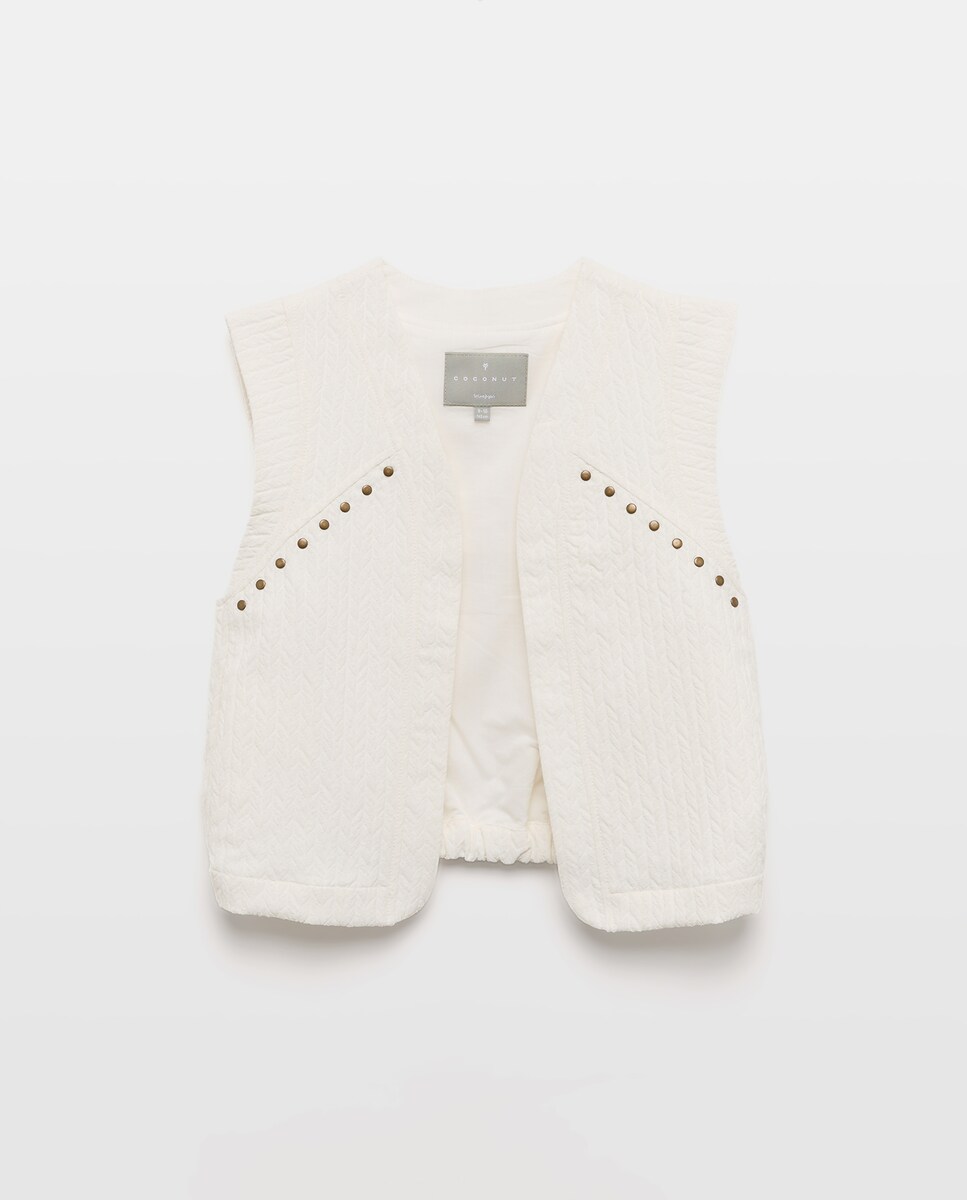 Colete com Cortes Ameixa-4