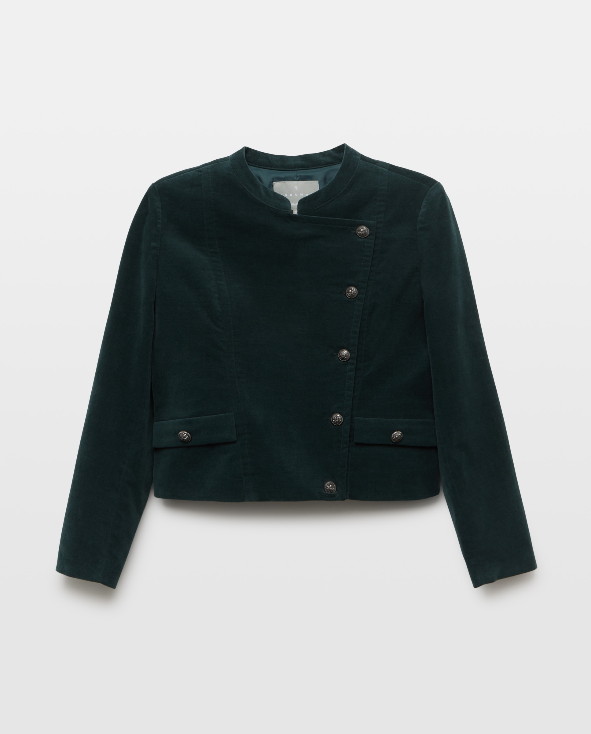 Blazer velvetón de niña - Coconut El Corte Inglés - Esmeralda Esmeralda-1
