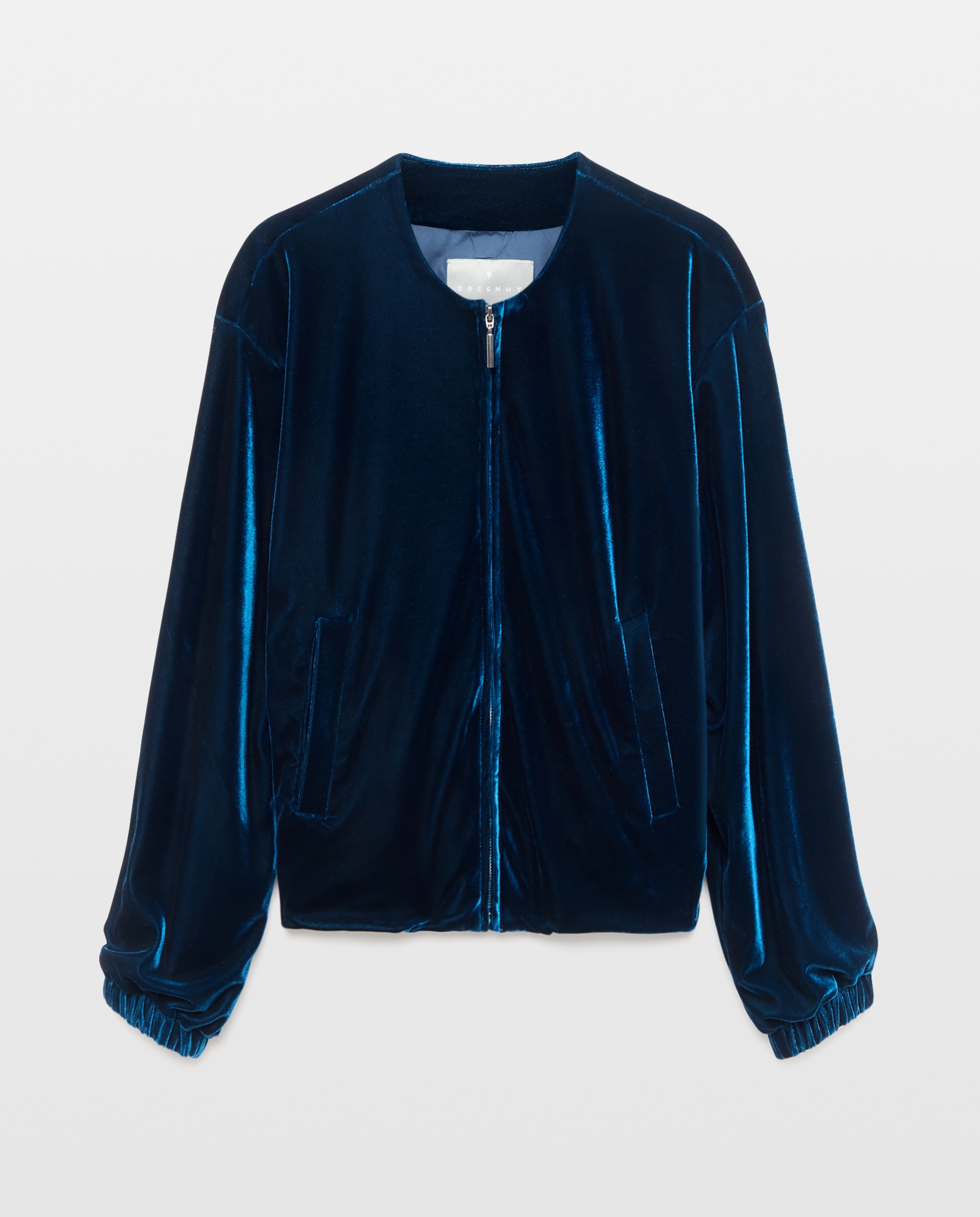 Cazadora estilo bomber terciopelo de niña - Coconut El Corte Inglés - Añil Añil-4