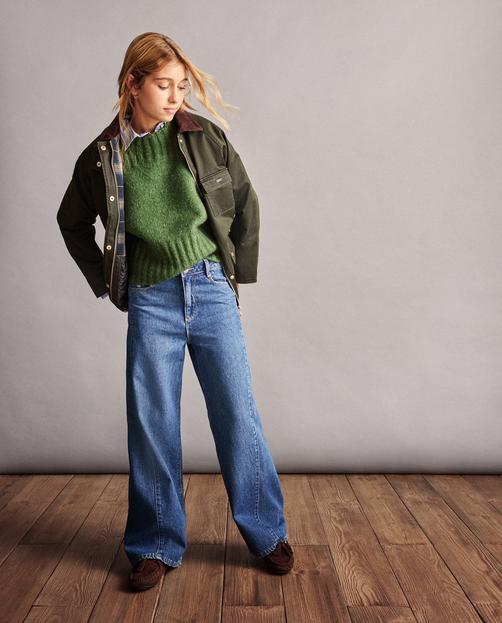Parka Resinada Clássica Coconut El Corte Inglés 520 Caqui-2