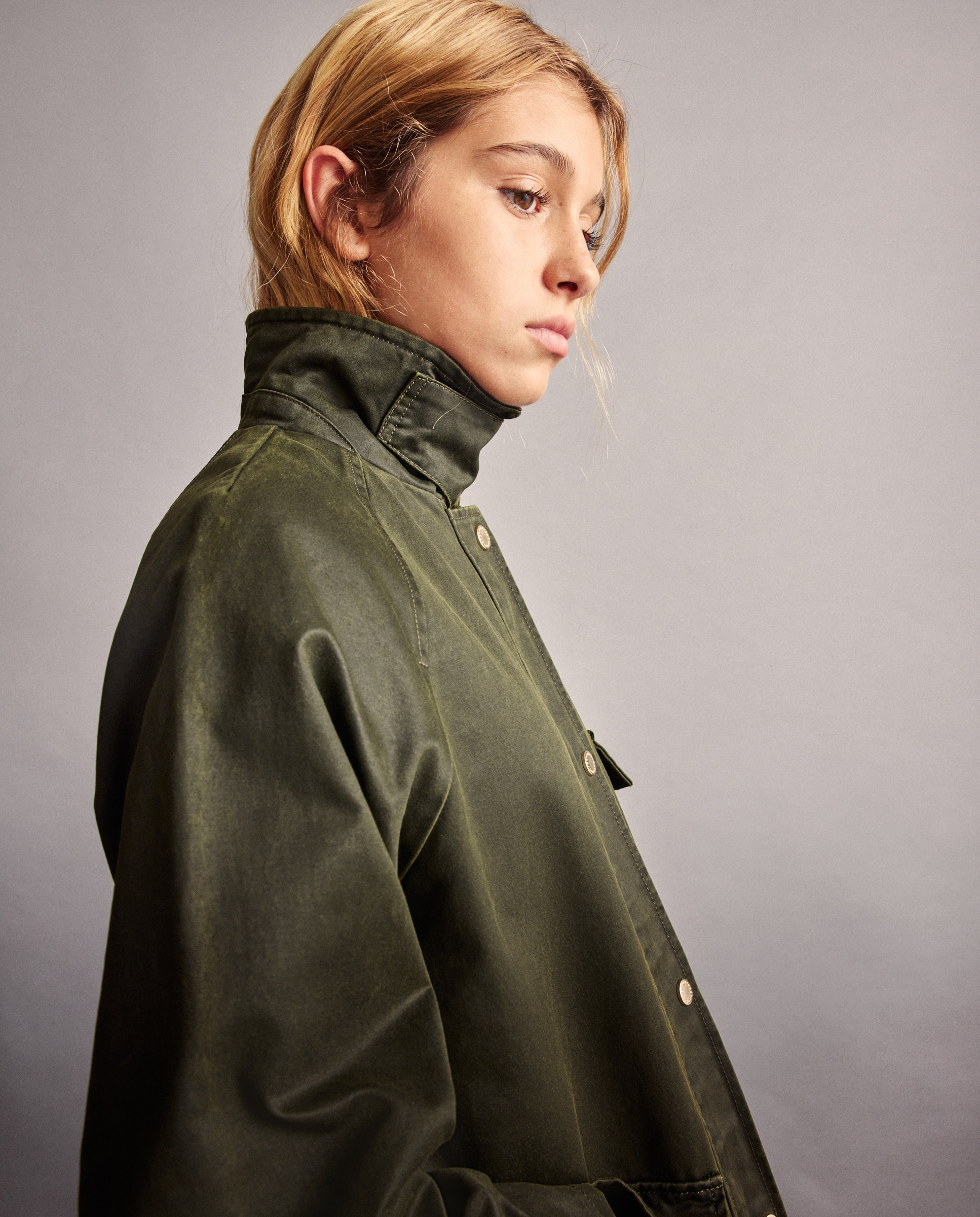 Parka Resinada Clássica Coconut El Corte Inglés 520 Caqui-3