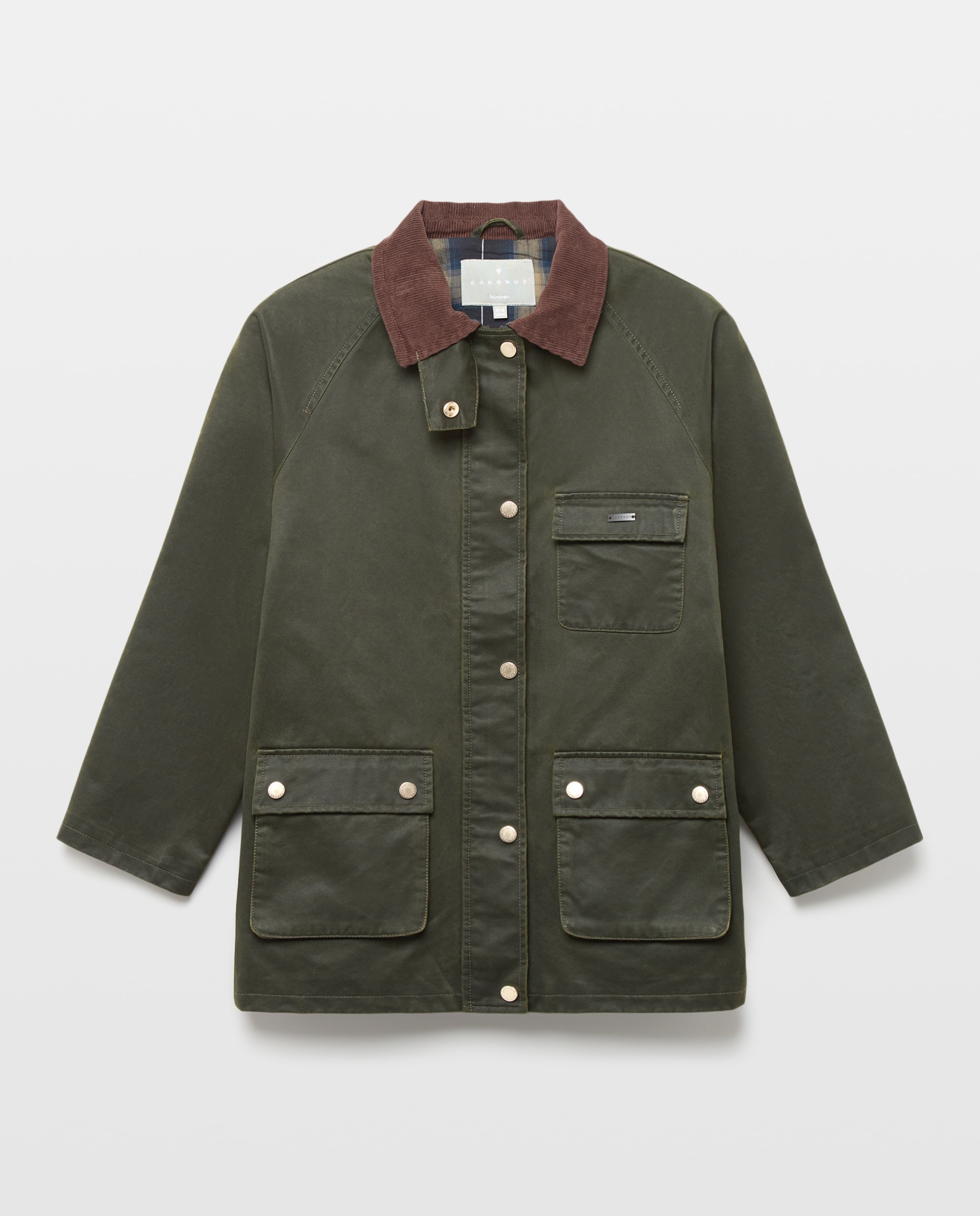 Parka Resinada Clássica Coconut El Corte Inglés 520 Caqui-5