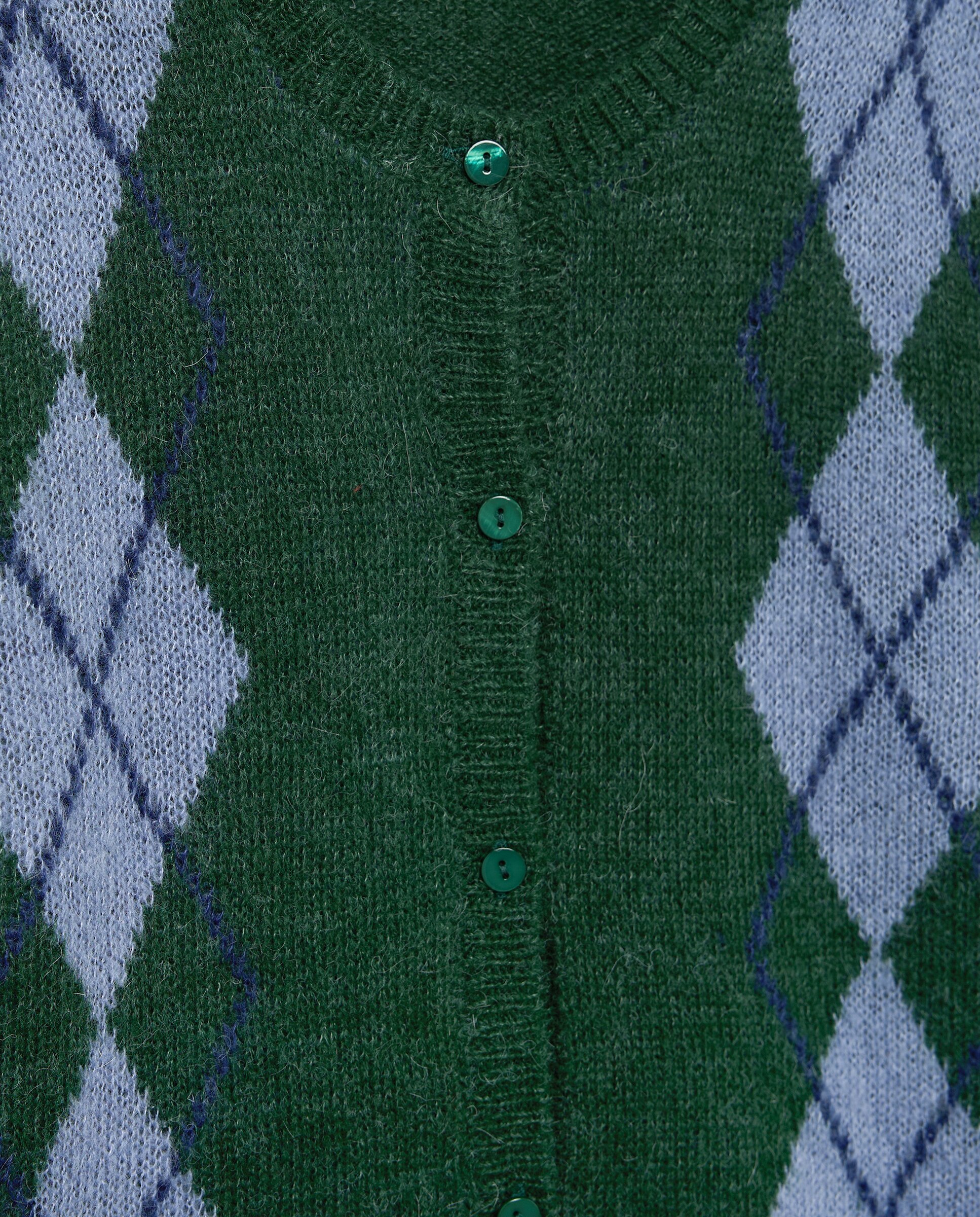 Chaqueta con rombos de niña - Coconut El Corte Inglés - Verde Verde-5
