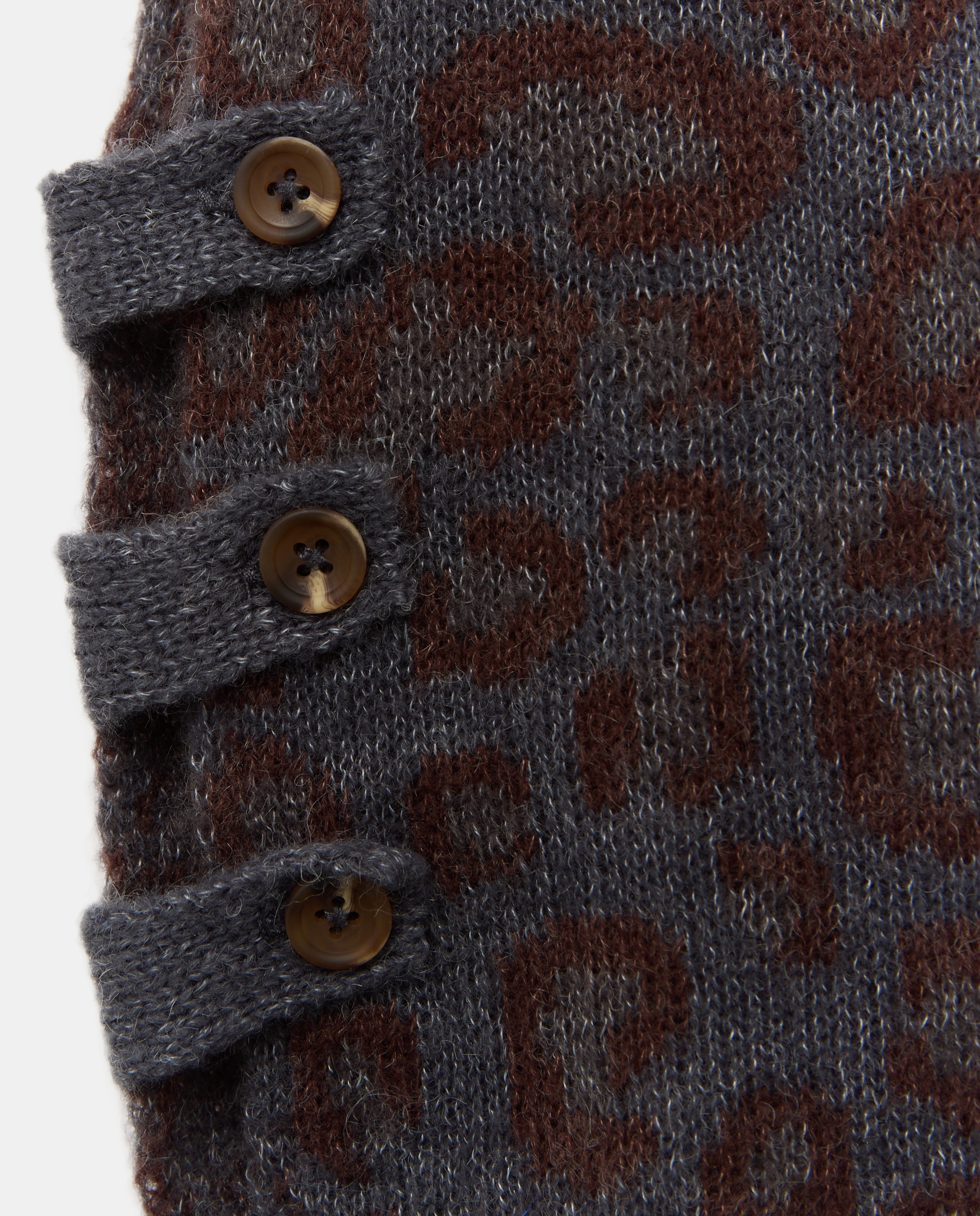 Colete com Animal Print Castanho-2