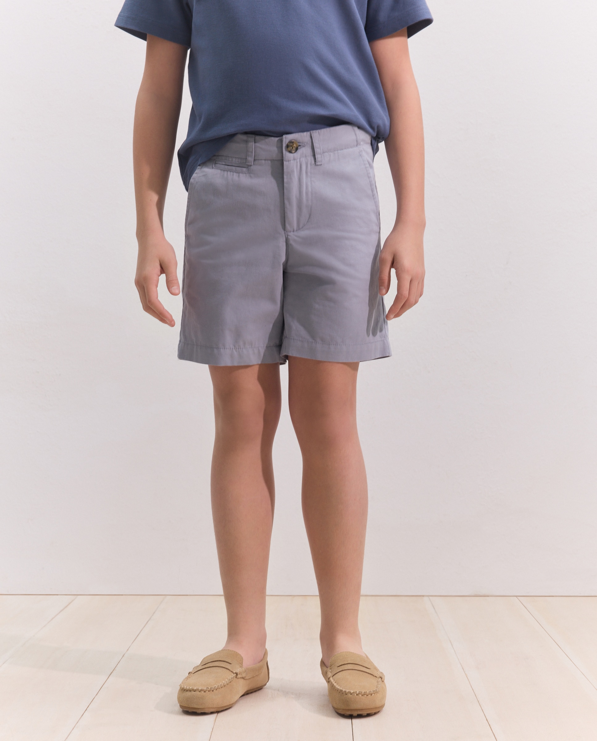 Bermudas Desportivas de Sarja Coconut El Corte Inglés 400 Azul-2