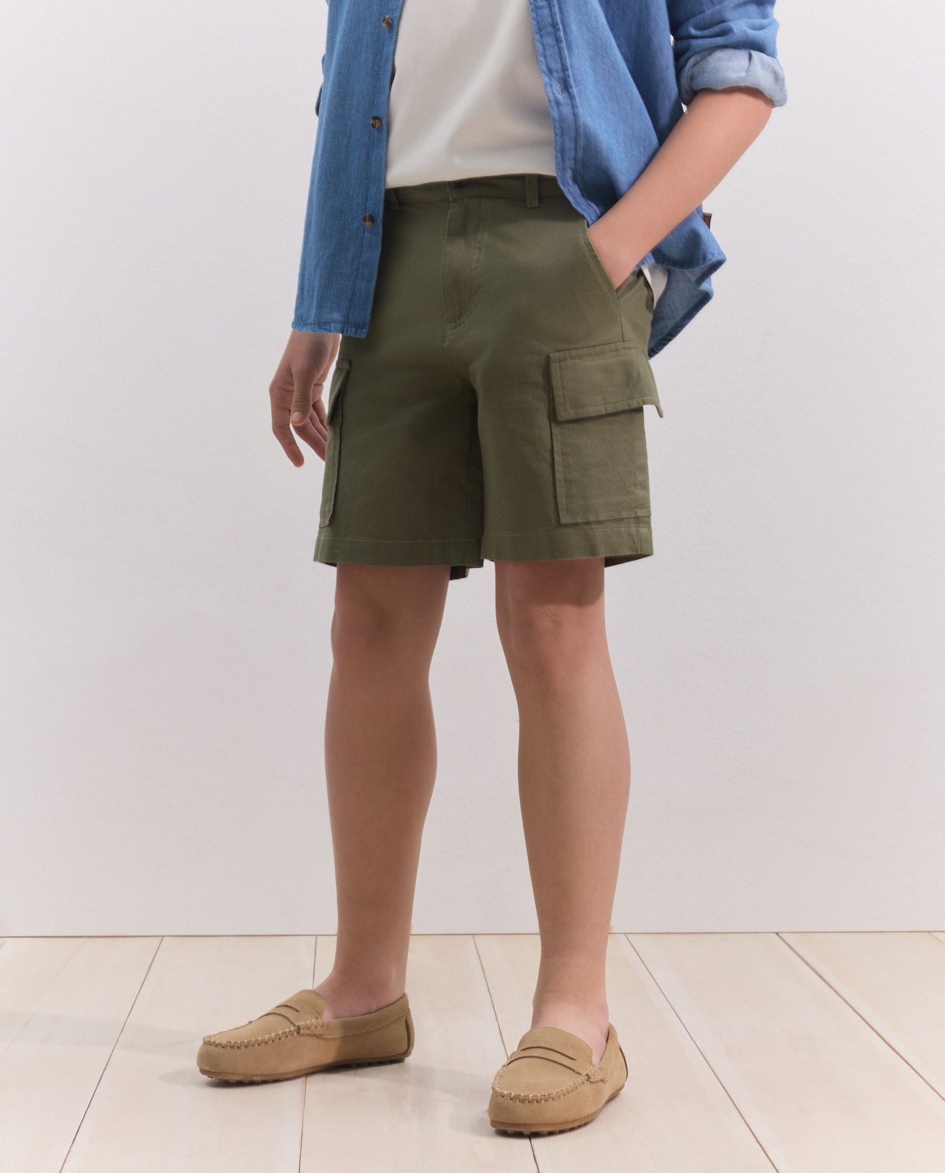 Bermudas cargo Coconut El Corte Inglés 520 Caqui-2