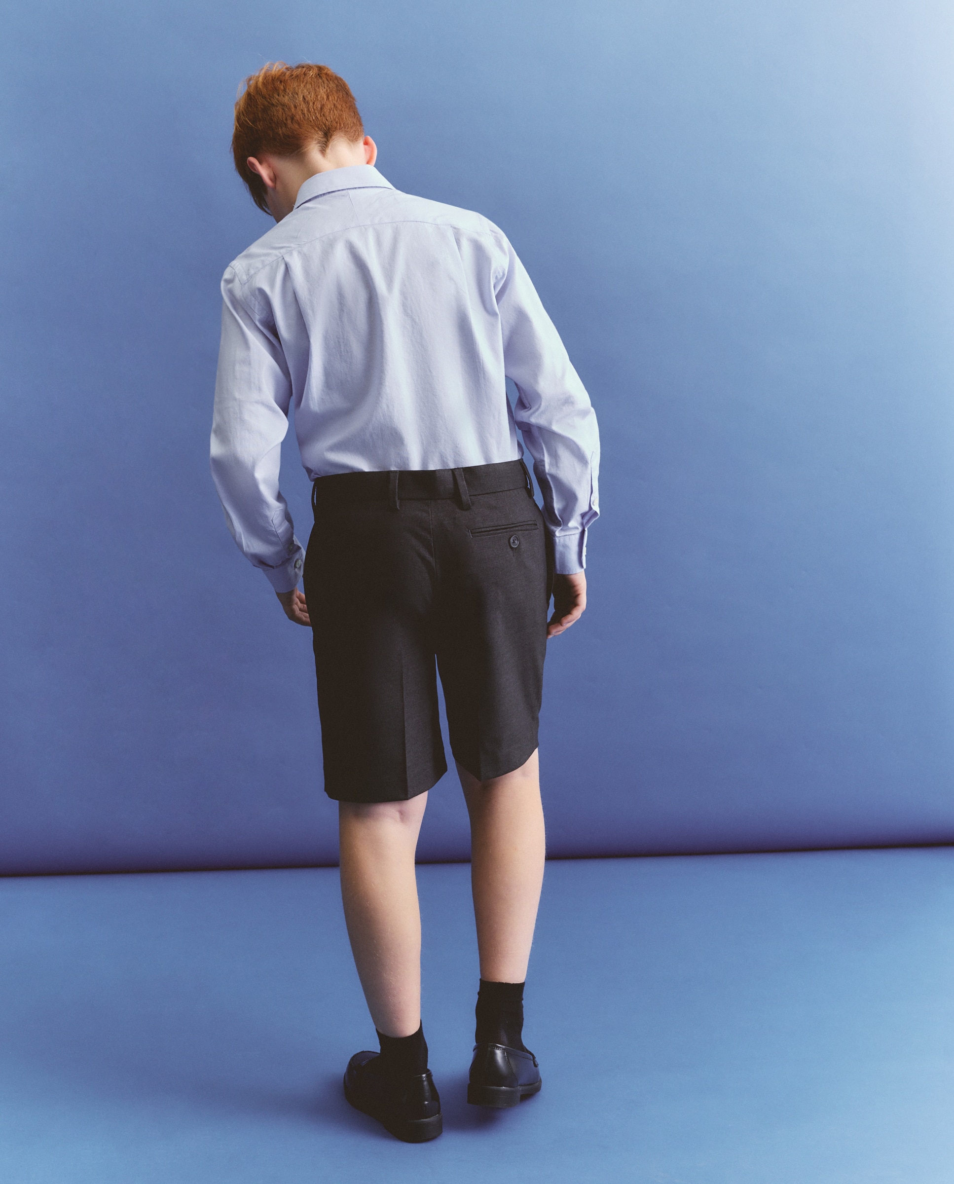 Bermudas Frescas de Lã Coconut El Corte Inglés 830 Antracite-3