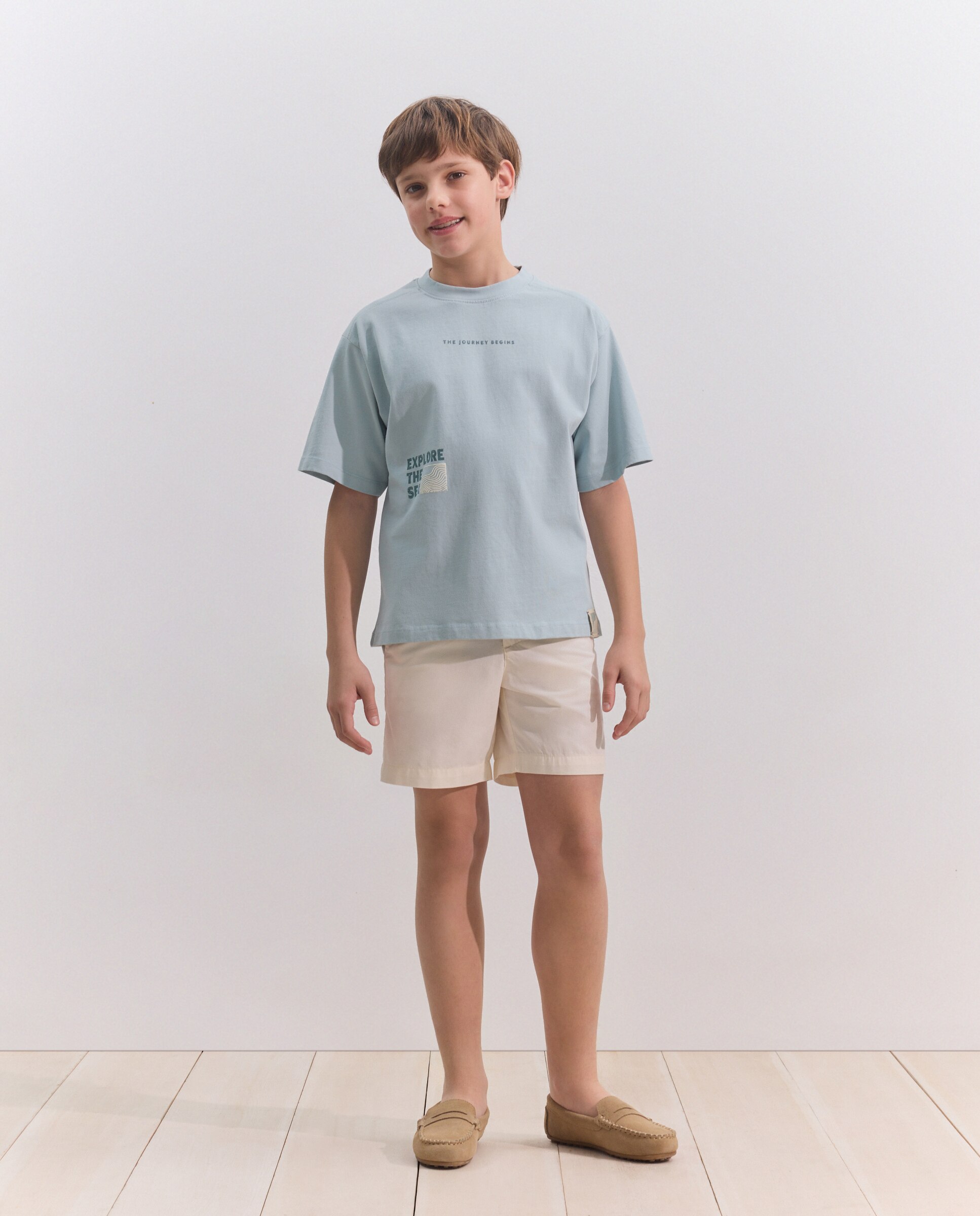 Camiseta maga corta explore the sea de niño - Coconut El Corte Inglés - Jabón Jabón-2