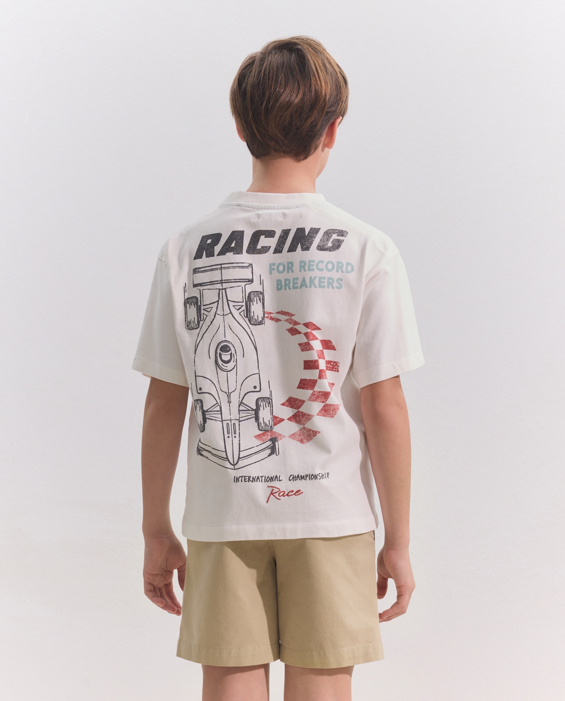 T-shirt de Manga Curta BRD Racing Coconut El Corte Inglés 120 Cru-3