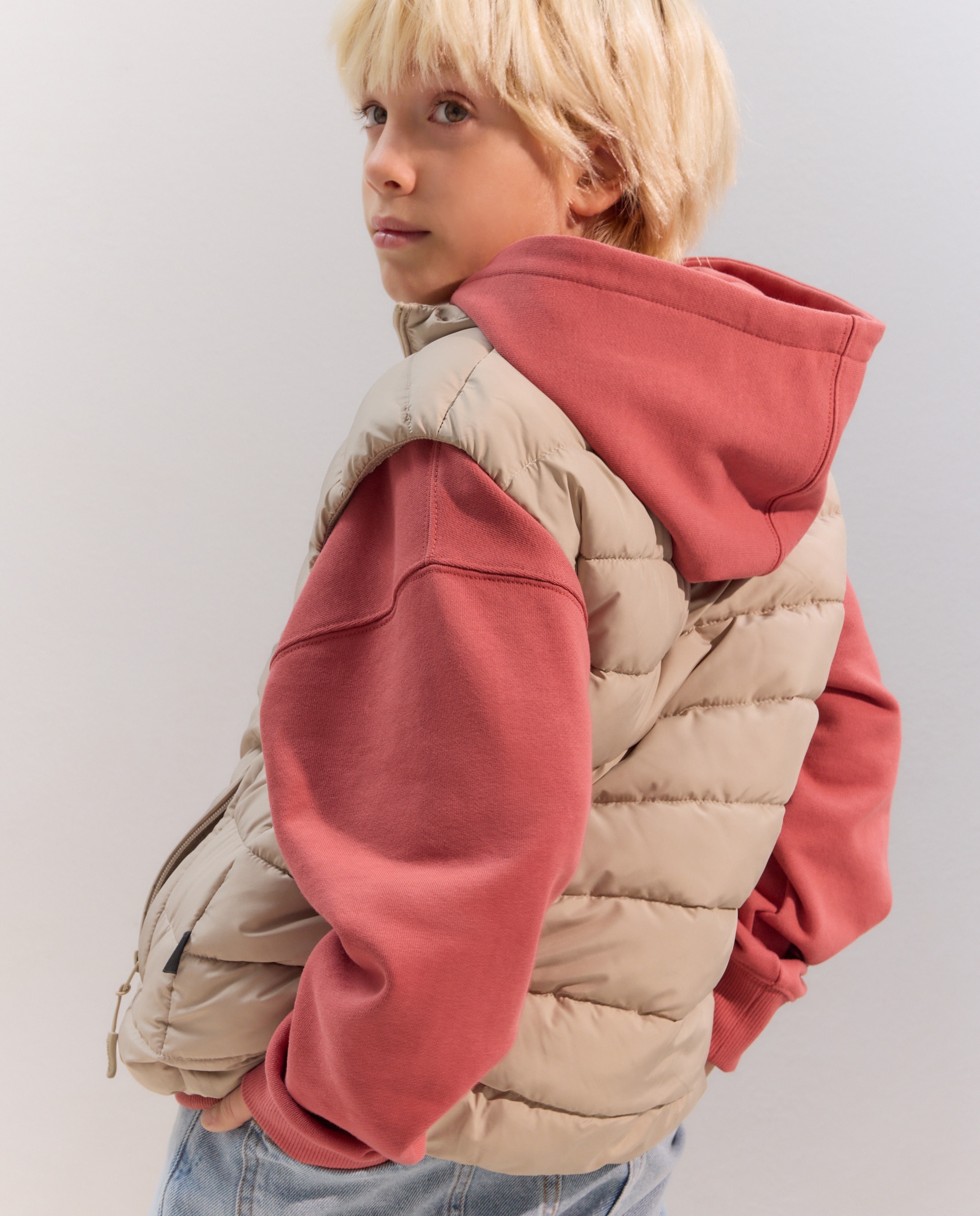 Colete Acolchoado Soft Vison Claro-4