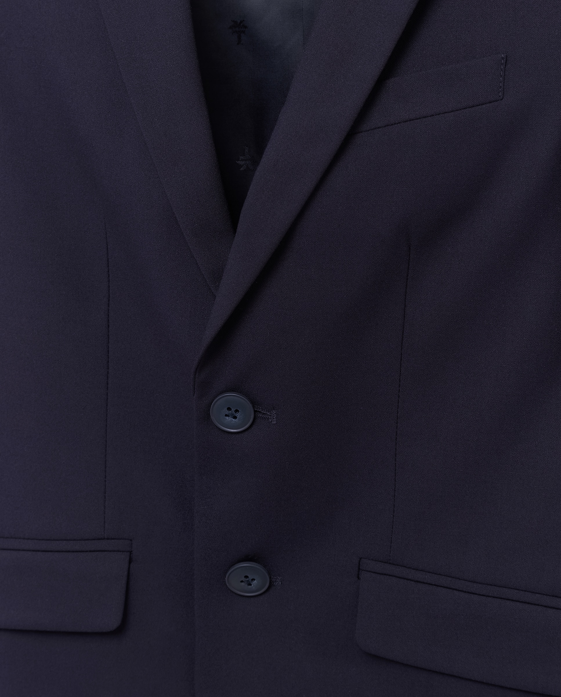 Blazer Fresco de Lã Coconut El Corte Inglés Azul-marinho-3