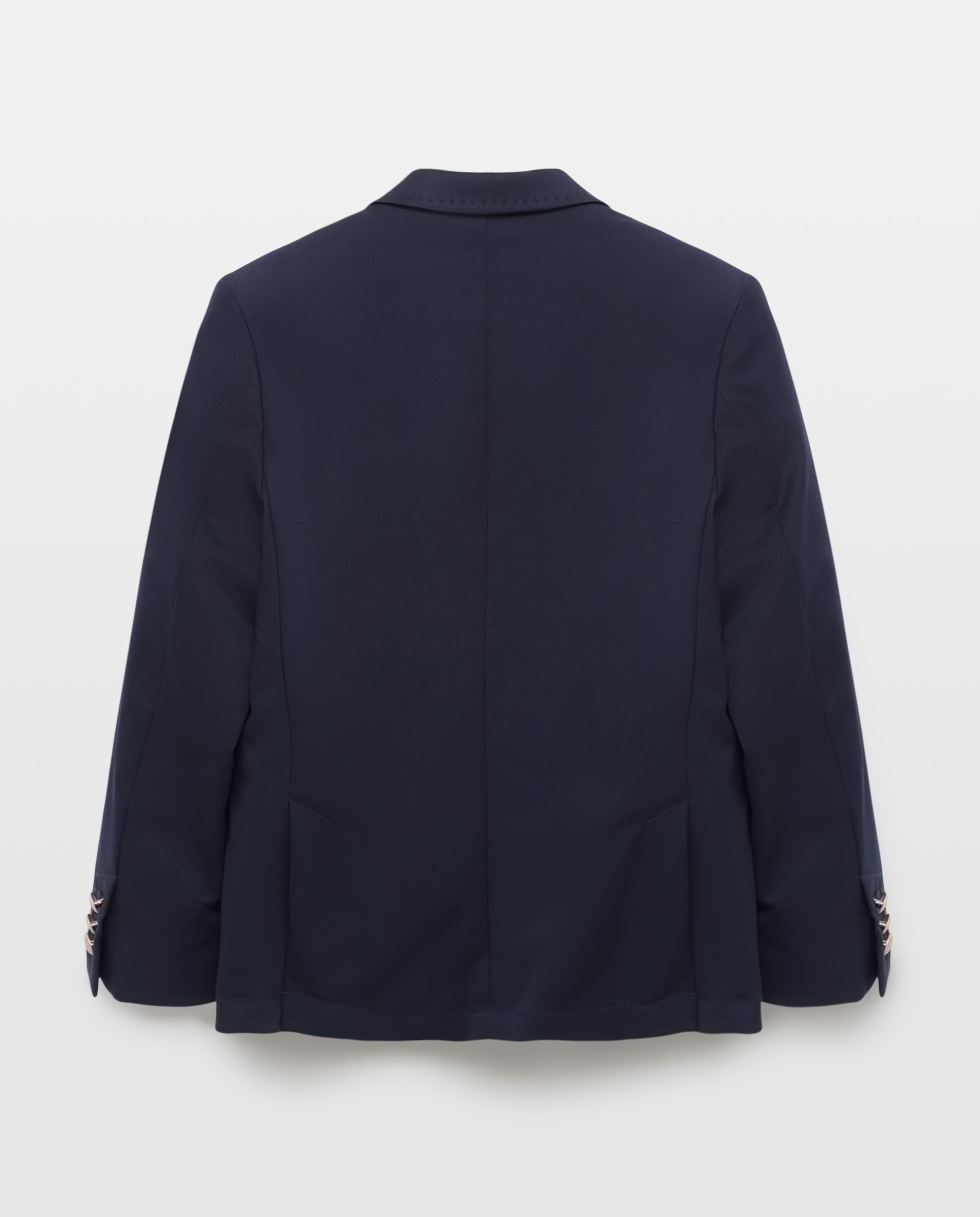 Blazer Liso de Cerimónia Azul-marinho-2