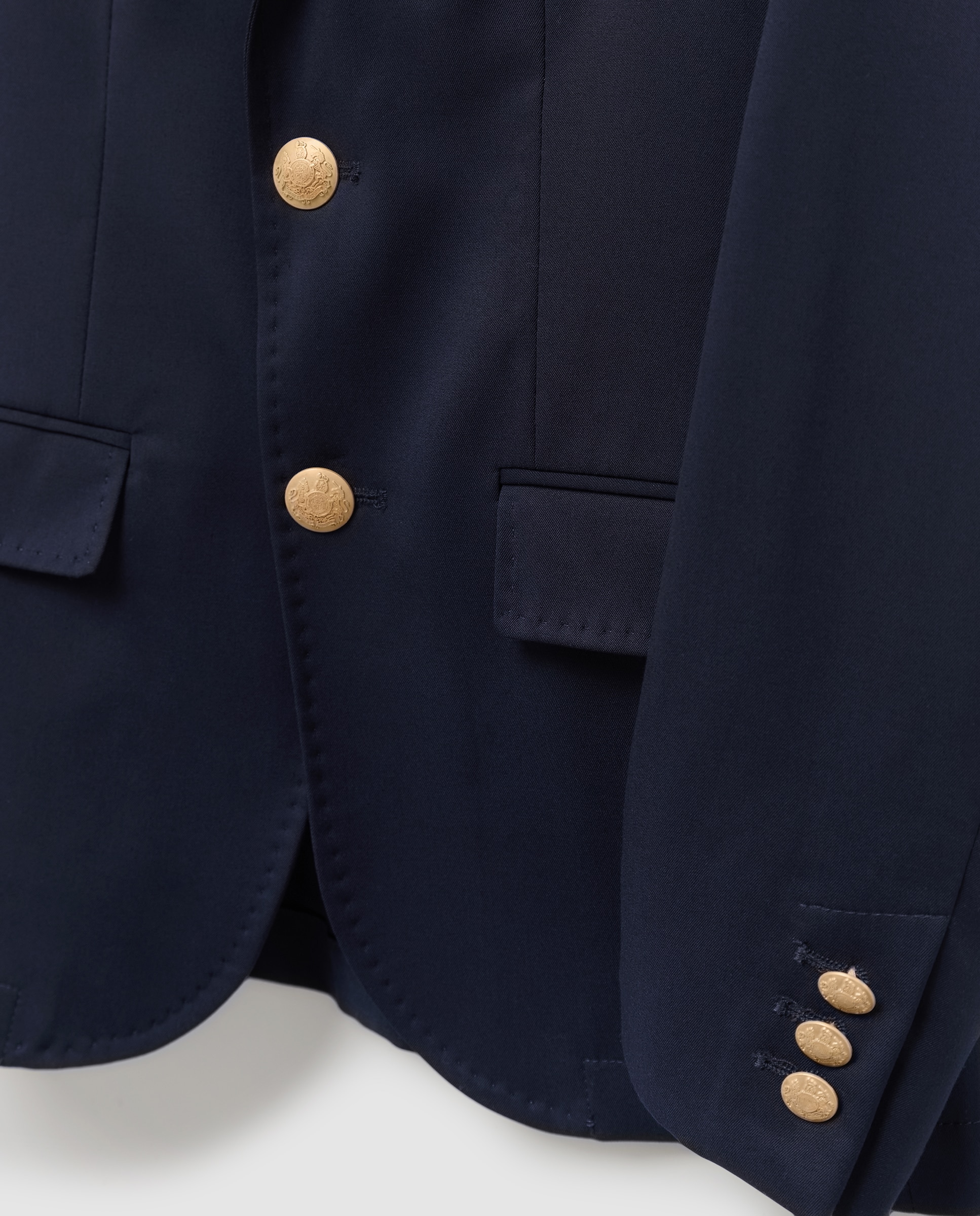 Blazer Liso de Cerimónia Azul-marinho-3