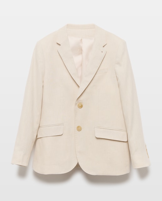 Imagem 0 de Blazer de Linho Combinado