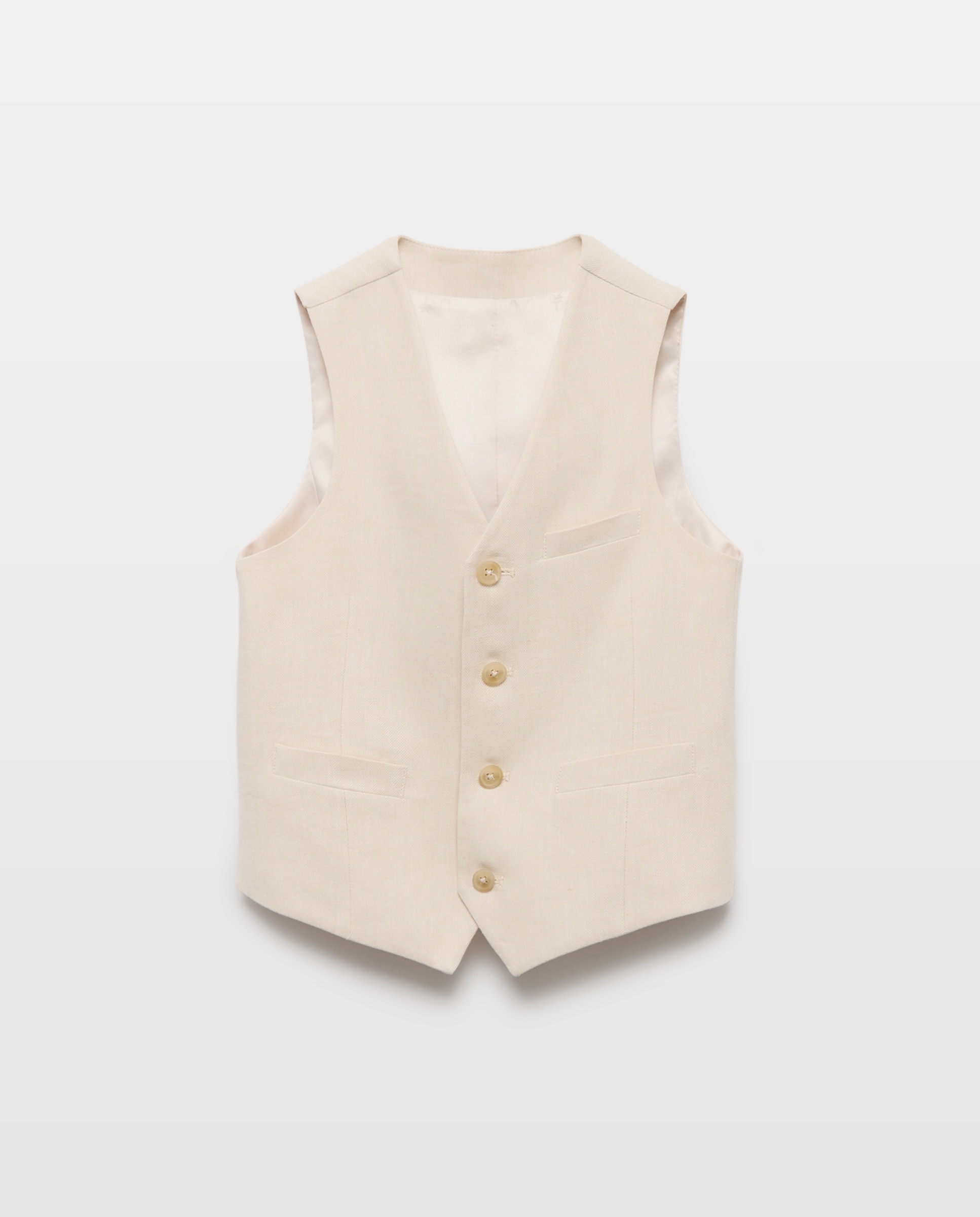 Imagem 0 de Colete de Linho Combinado