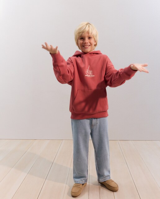 Imagem 0 de Sweatshirt com Capuz e Bolso Canguru