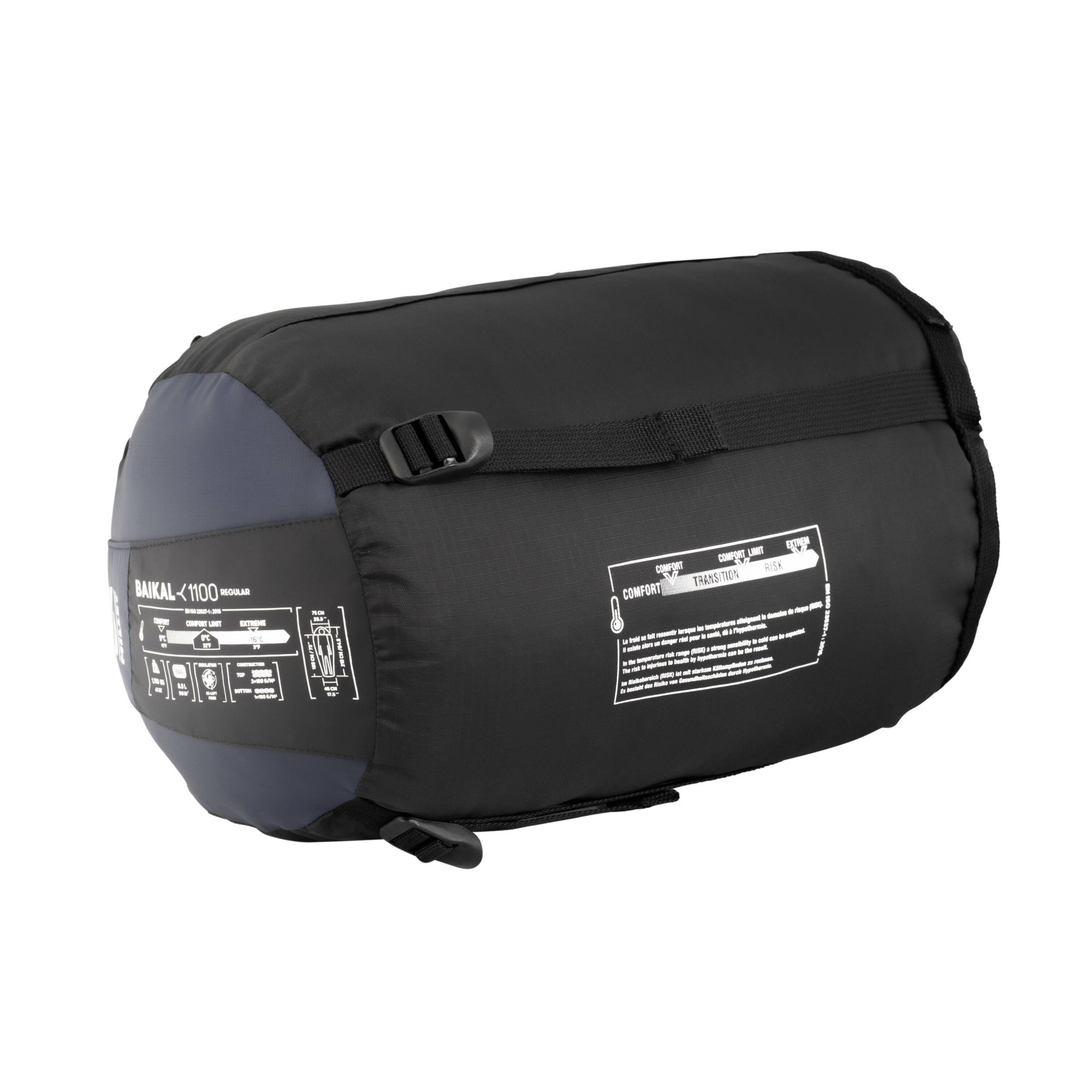 Saco de Dormir Baikal 1100 Reg Millet Azul-marinho-3