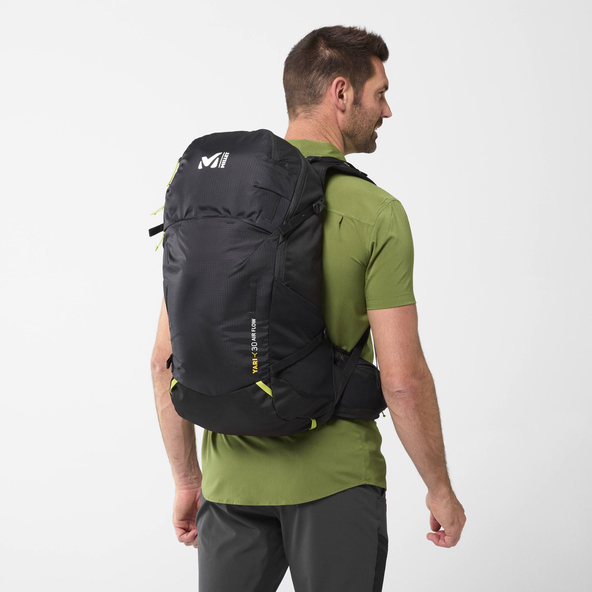 Mochila Yari 30 Airflow Preto-10