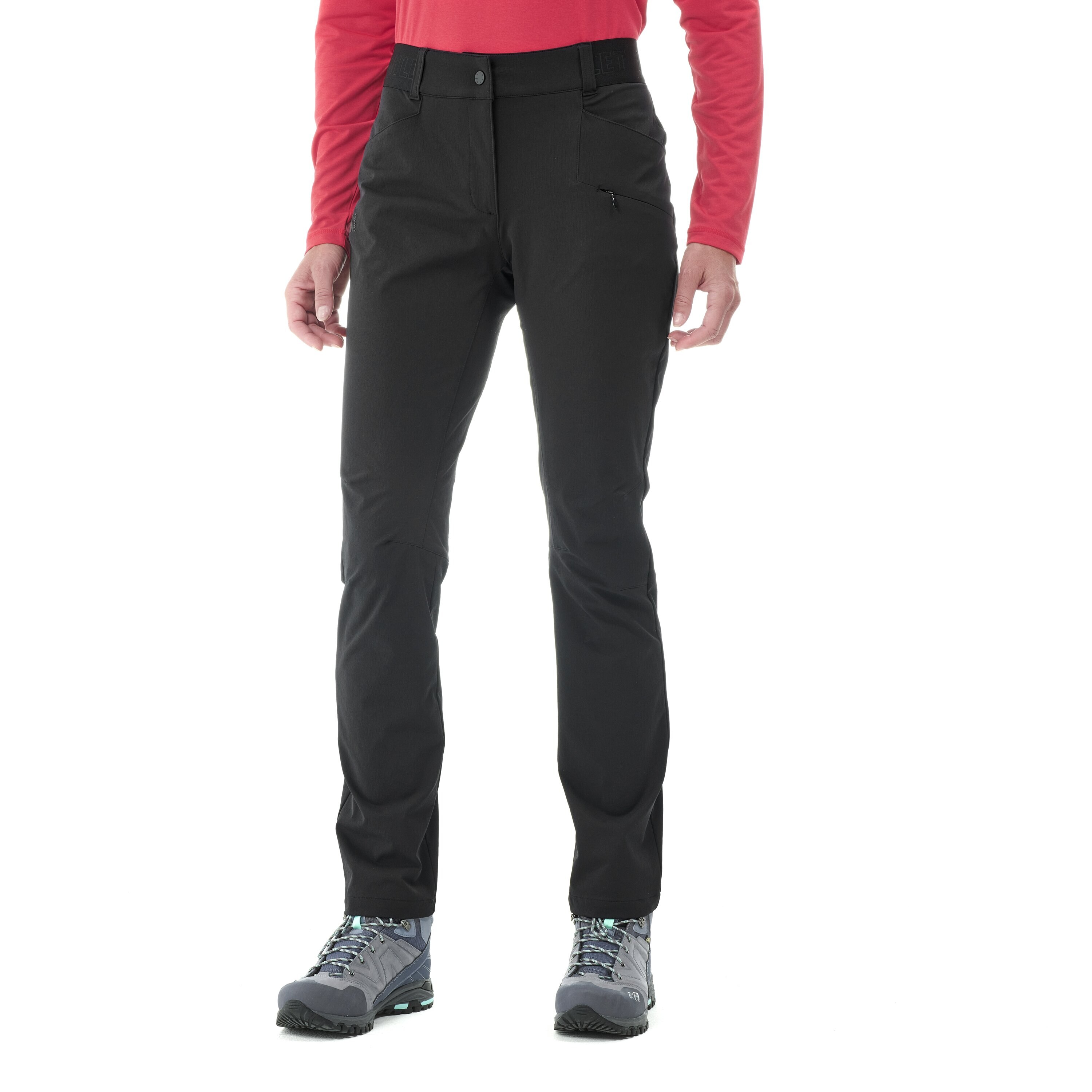 Pantalón de mujer Wanaka Fall Stretch Millet - Negro Negro-2