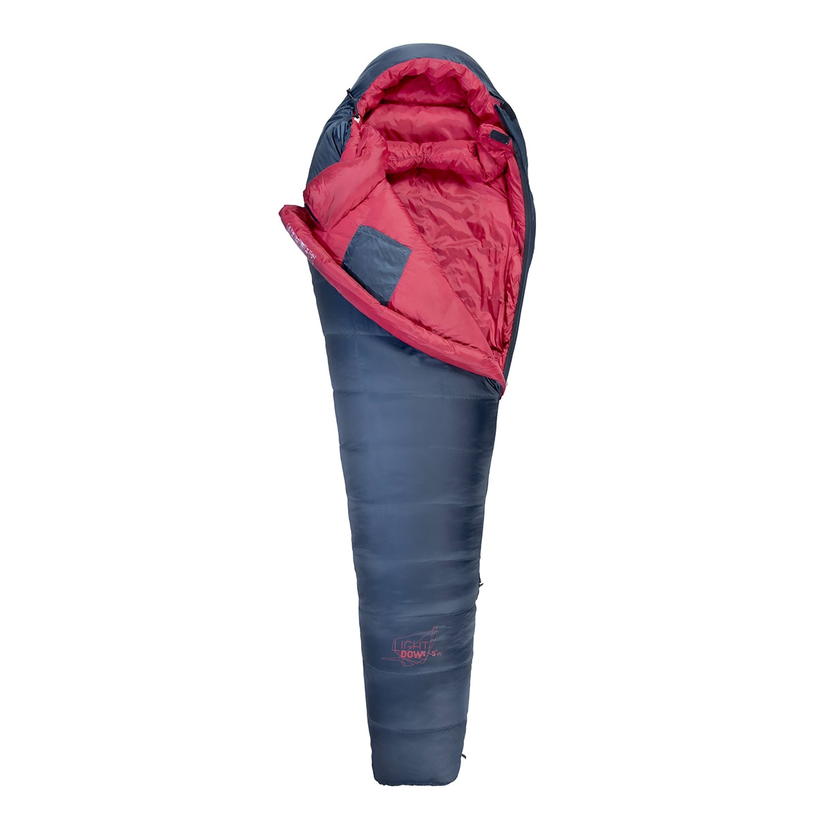 Sacos de Dormir Light Down 5W Azul / Vermelho-2