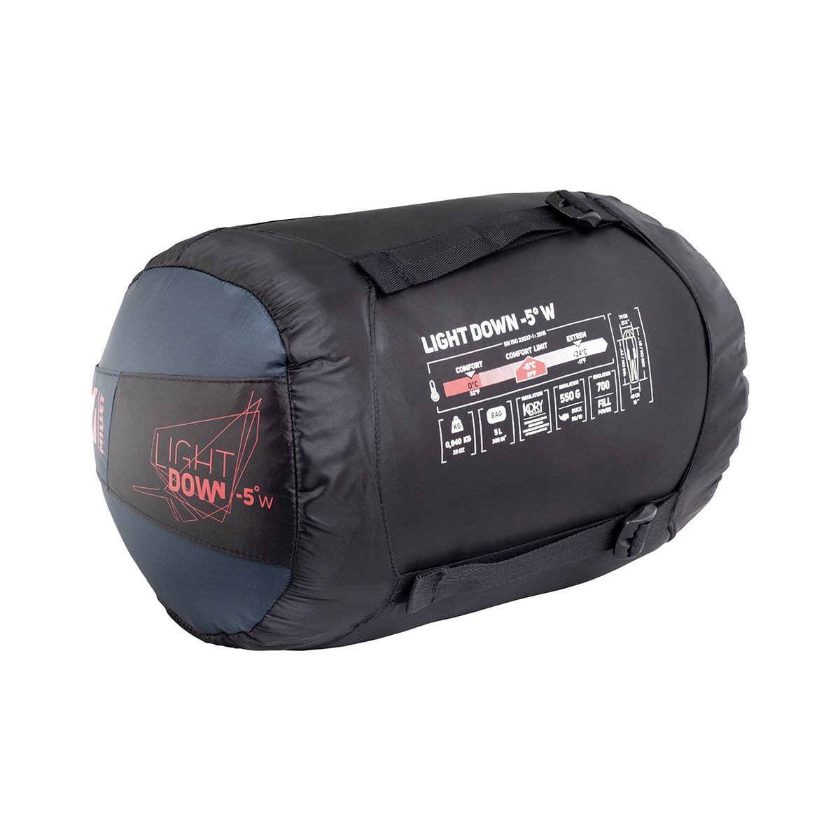 Sacos de Dormir Light Down 5W Azul / Vermelho-3