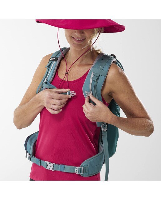 Mochila Hiker Air 18 Verde-menta-4