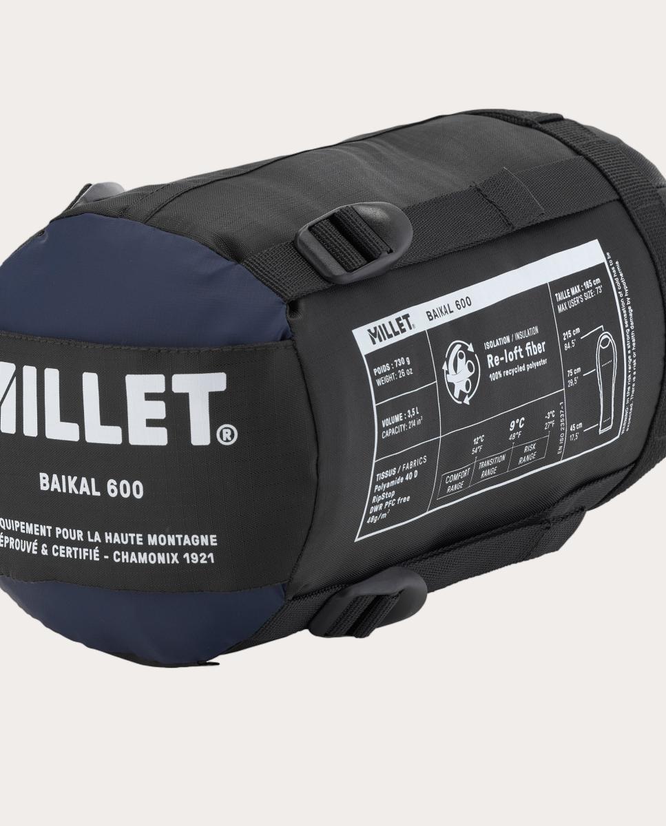 Imagen 3 de Saco de dormir de hombre BAIKAL 600 Millet - Azul Azul