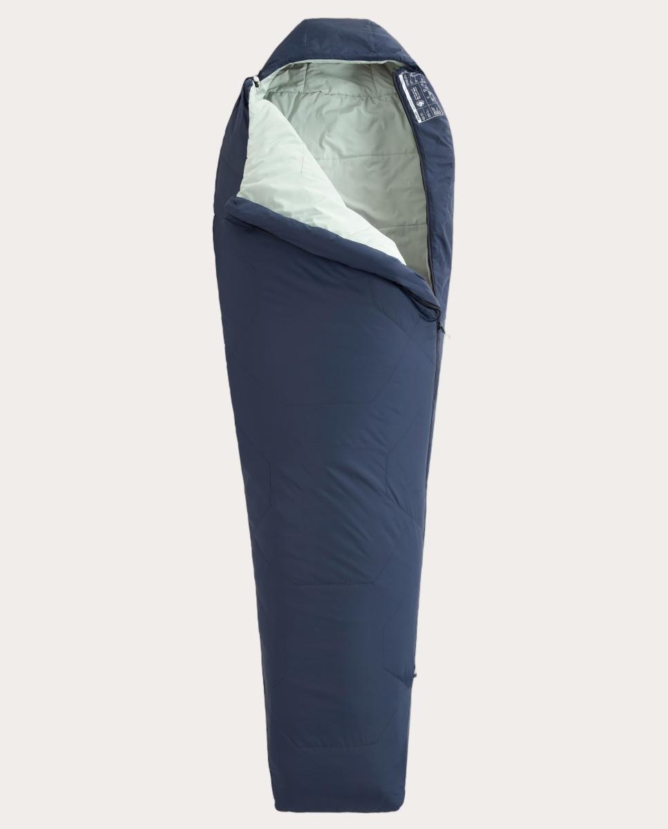 Imagen 2 de Saco de dormir de mujer BAIKAL 600 W Millet - Azul Azul