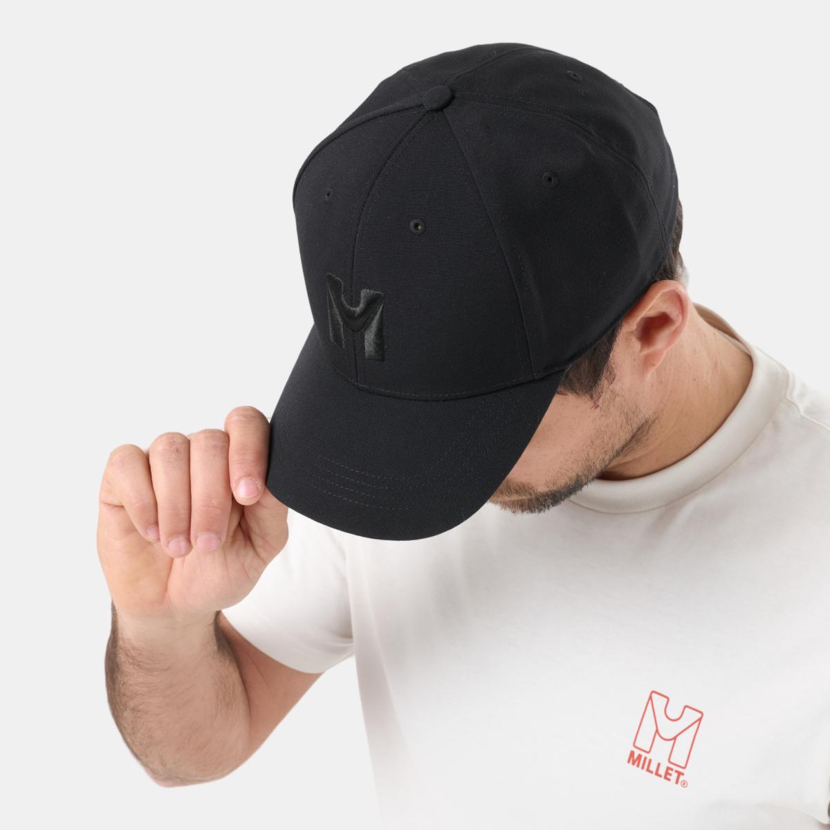 Gorras de Montaña de Adulto CHAMONIX BASEBALL CAP MILLET - Negro Negro-3