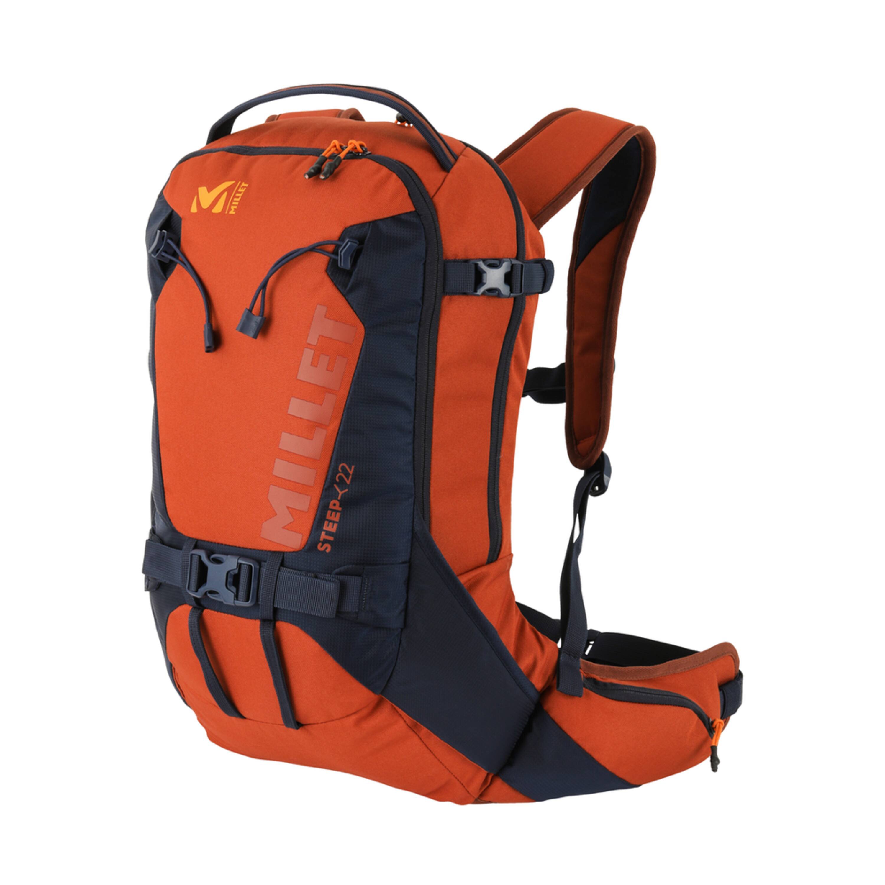 Mochila Steep 22 Laranja / Preto-1