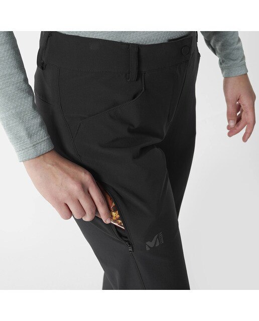 Pantalón de mujer Trekker STR Millet - Negro Negro-2