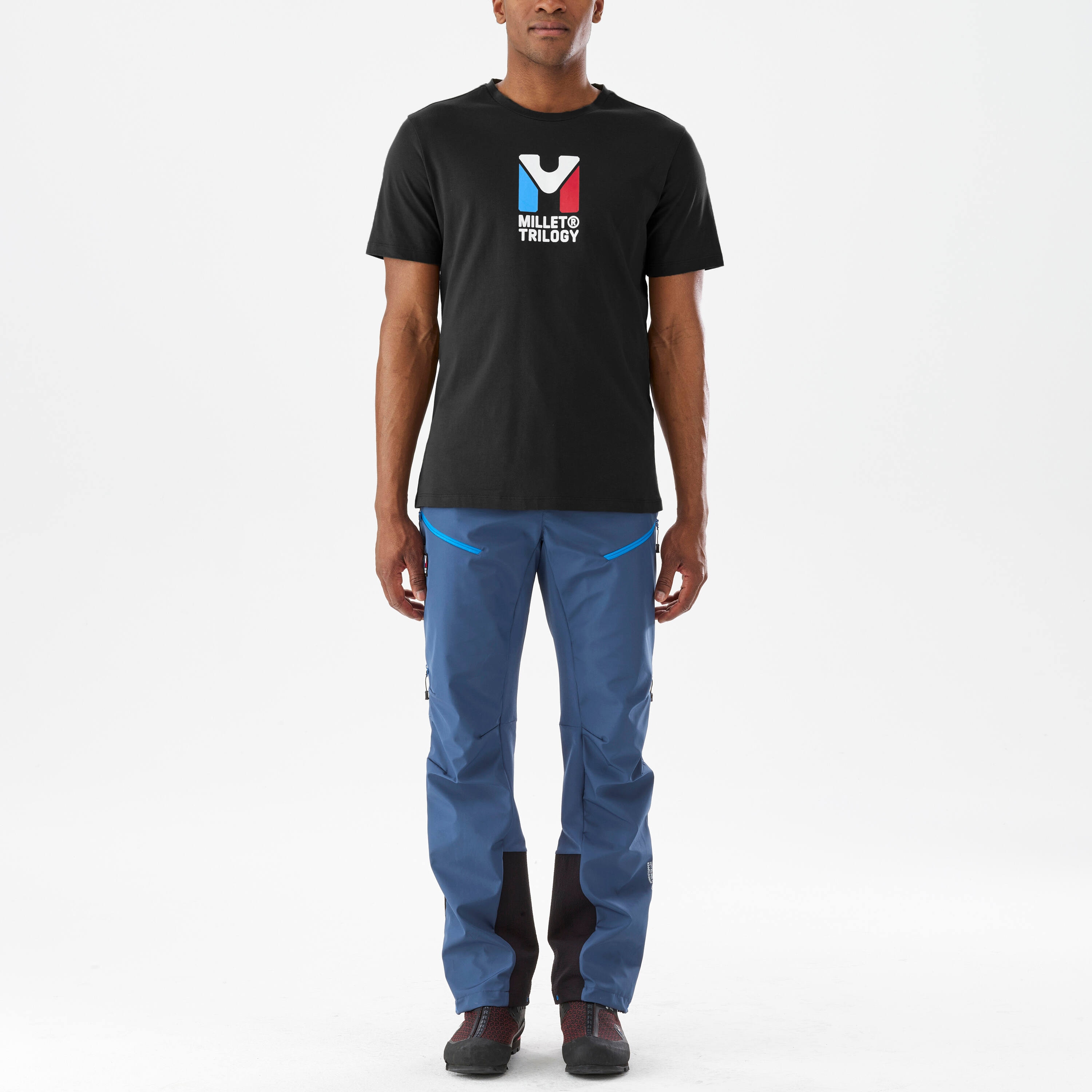 Camiseta de hombre Chamonix Millet - Negro Negro-4