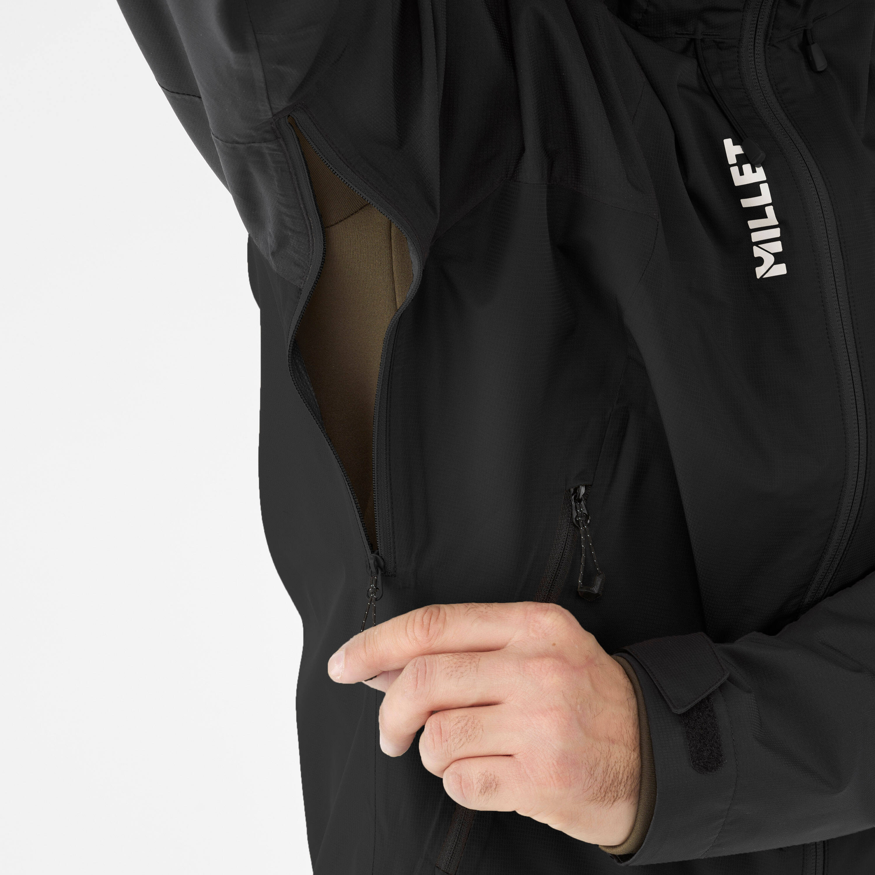 Chaqueta de hombre Fitz Roy Millet - Negro Negro-4