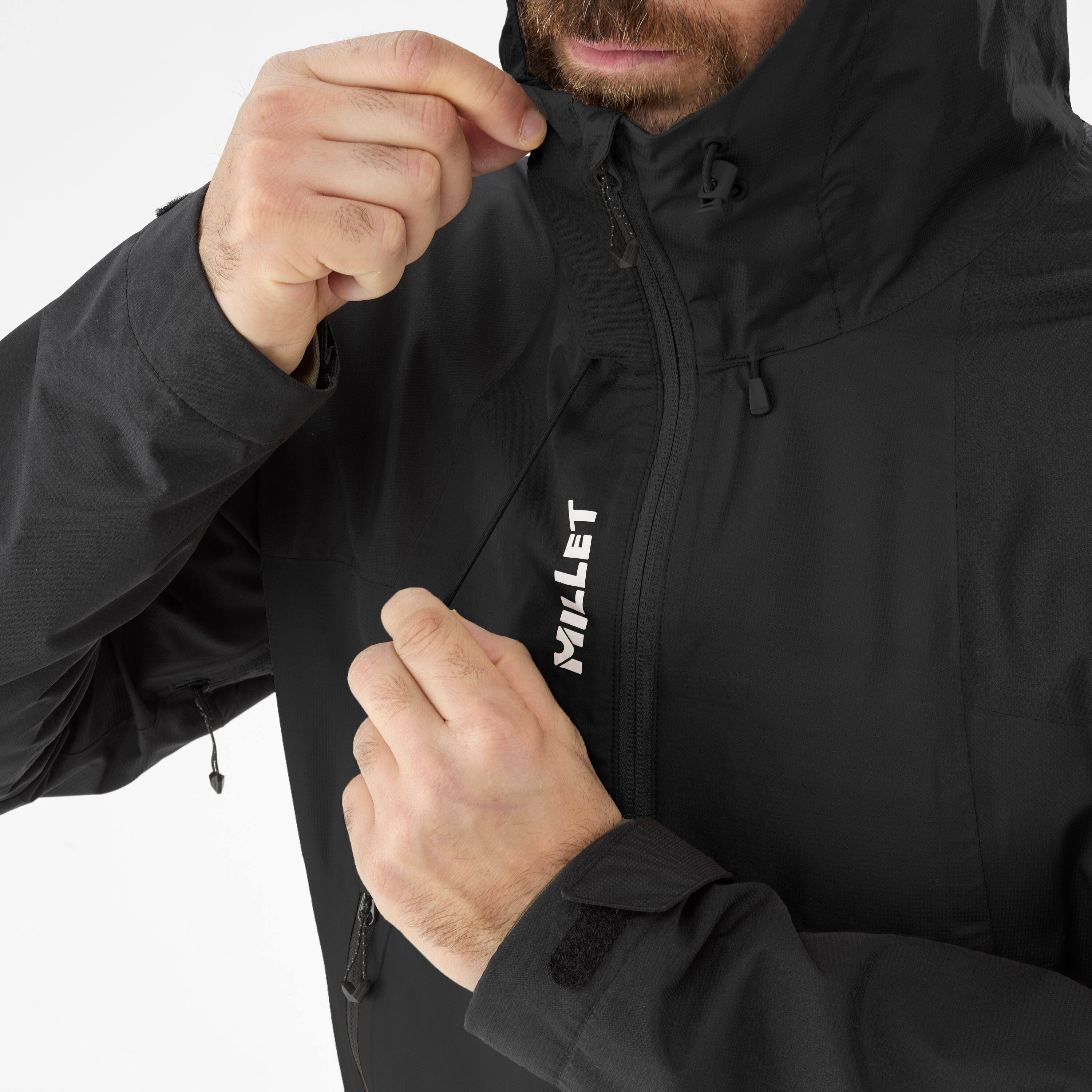 Chaqueta de hombre Fitz Roy Millet - Negro Negro-6