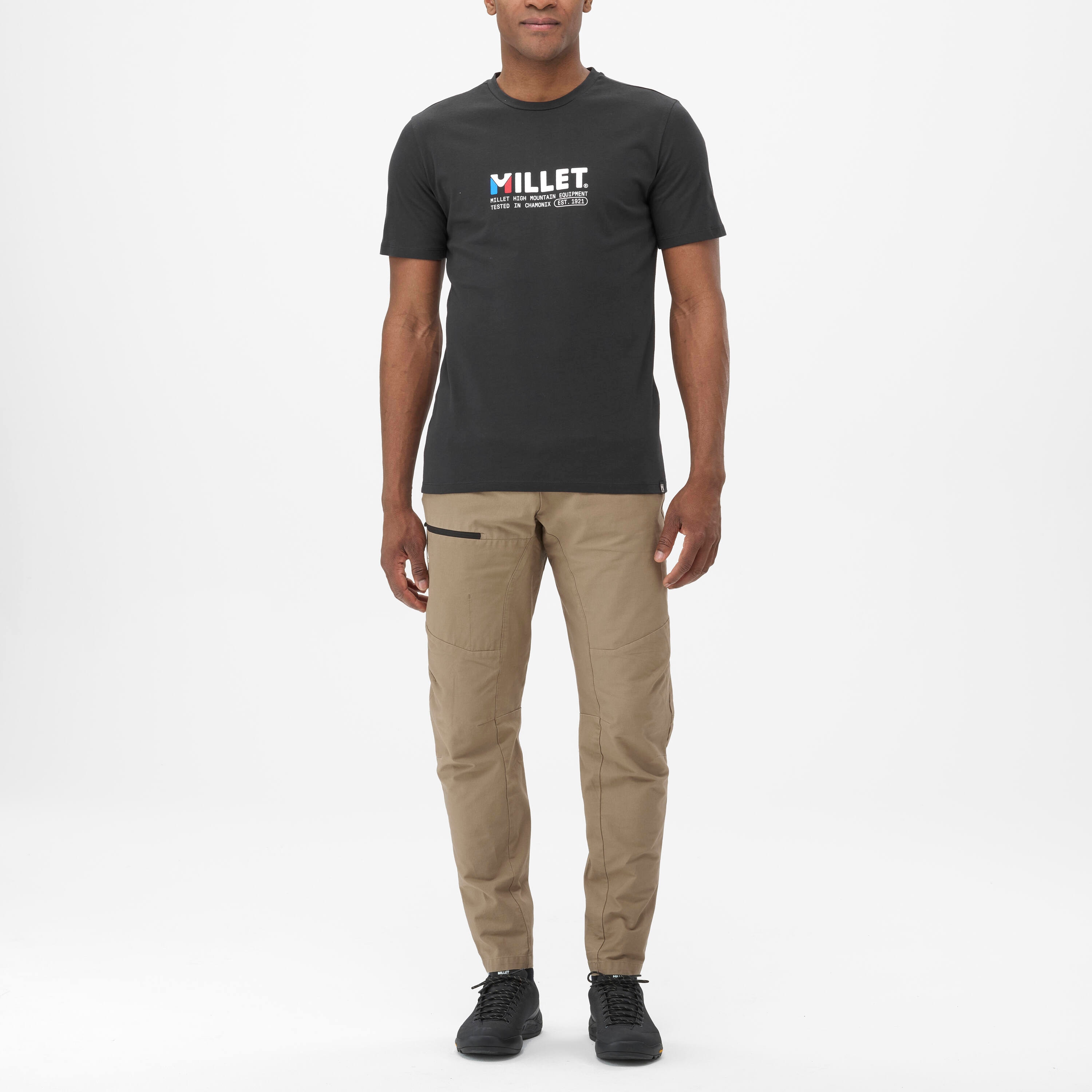 Camiseta de hombre Millet - Negro Negro-3